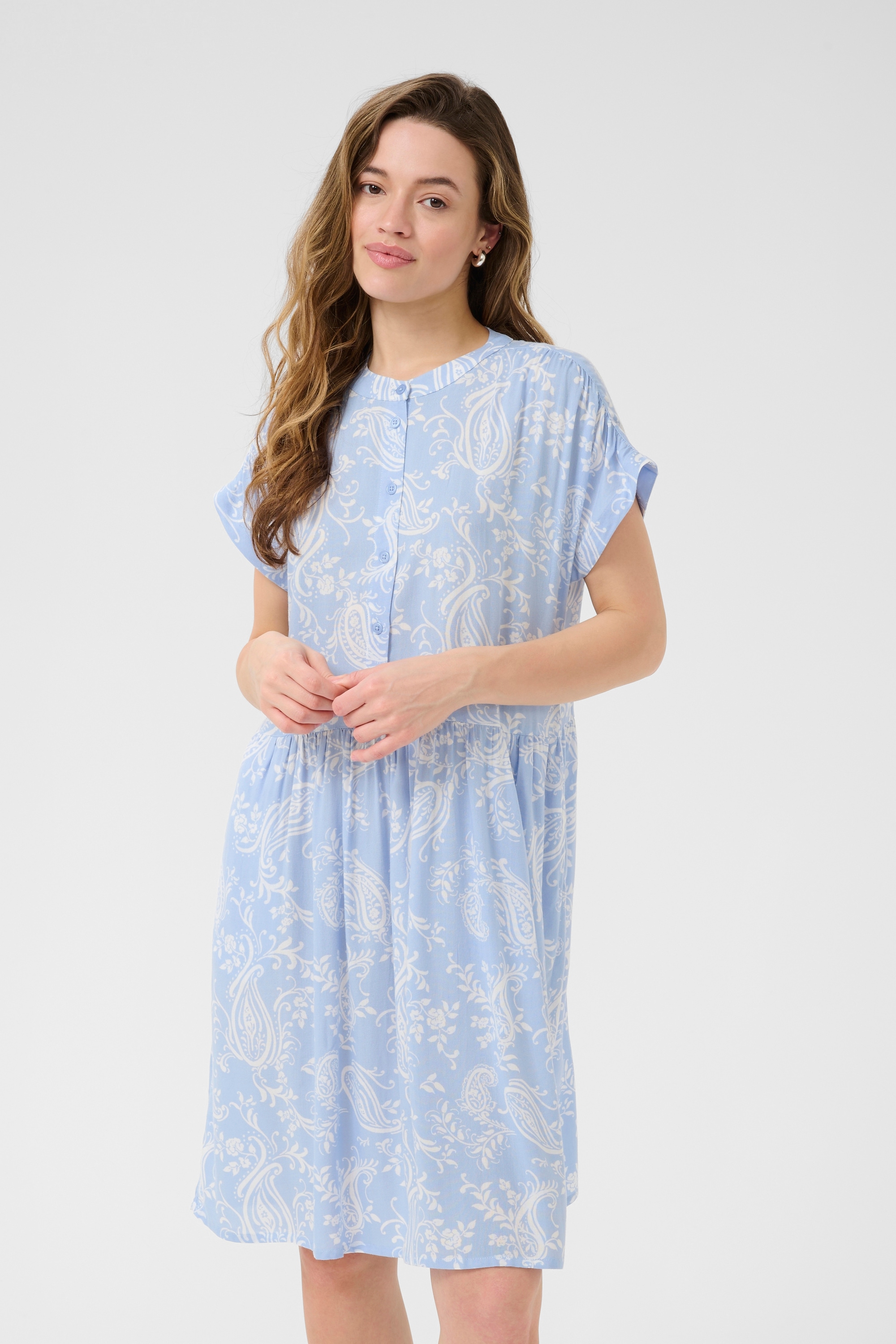 KAFFE Midikleid »Kleid KAbeathe«
