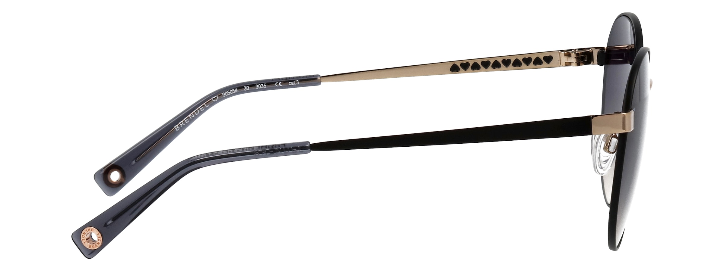 BRENDEL eyewear Sonnenbrille »905054«, Form Rund, leichter Verlaufstönung, Polyamid UV 400