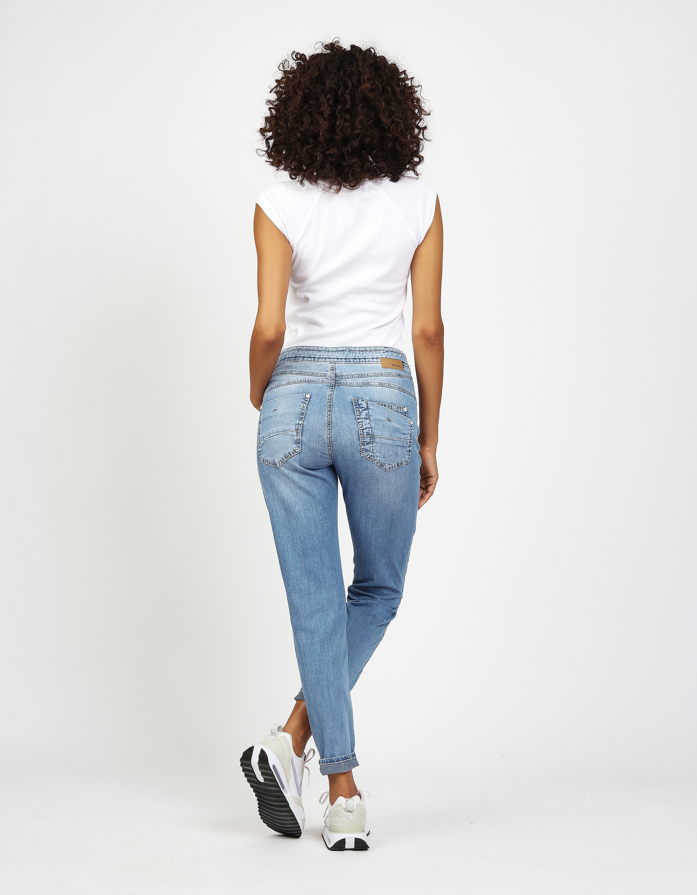 GANG 5-Pocket-Jeans »94AMELIE JOGGER« mit Tunnelzug, Relaxed Fit