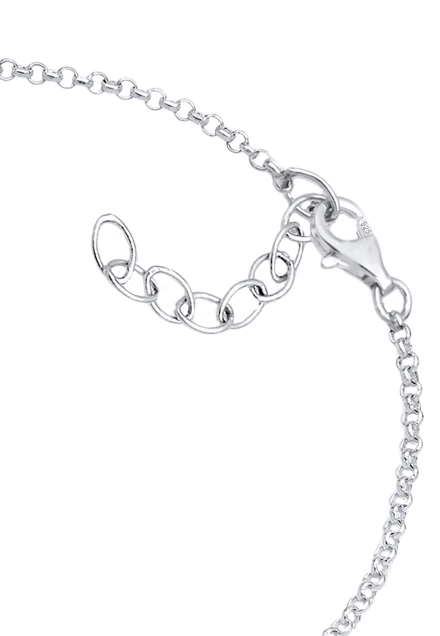 Elli Armkette »Armband Lebensblume 925 Sterling Silber«