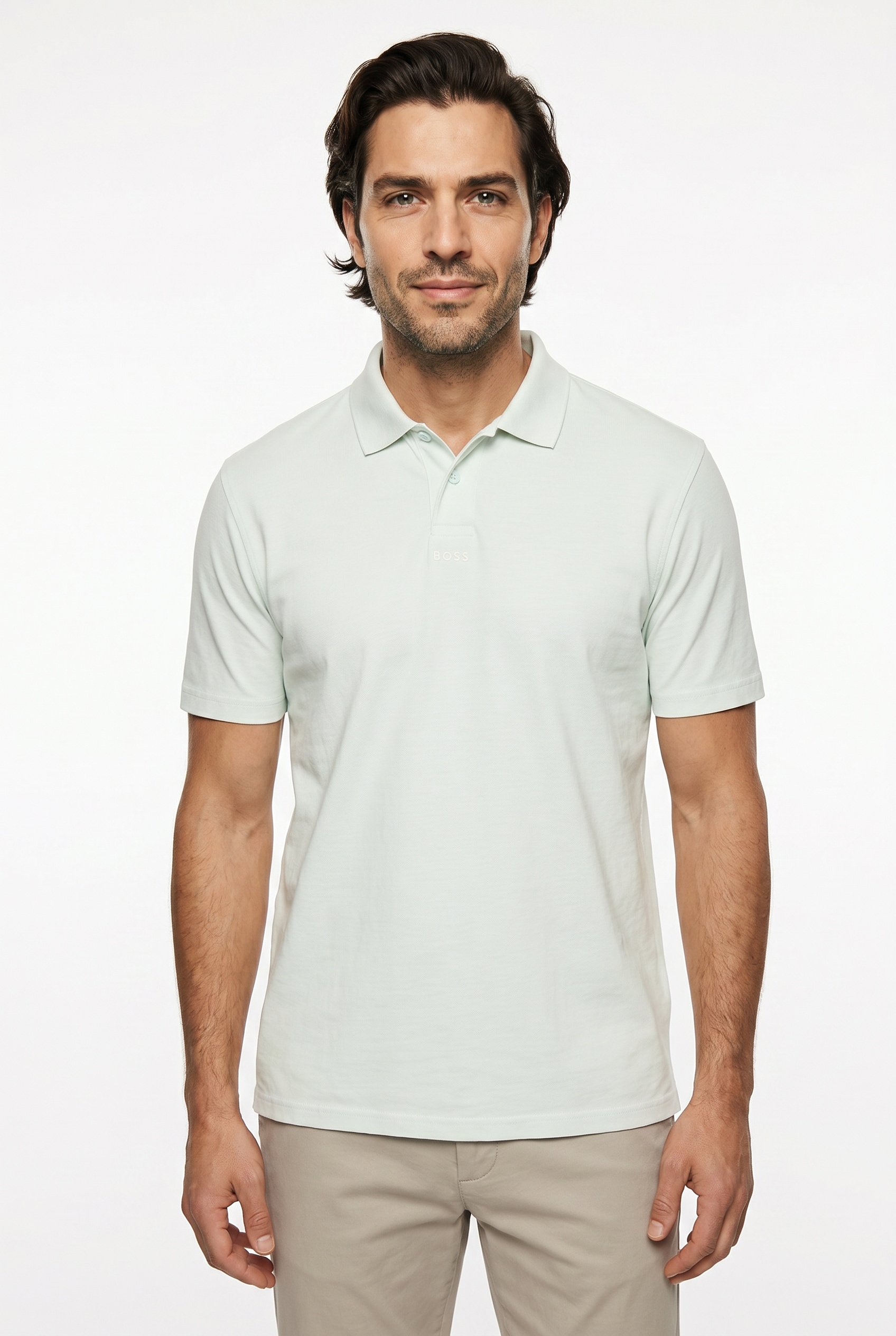BOSS ORANGE Poloshirt »Pe__Dye« mit Polokragen