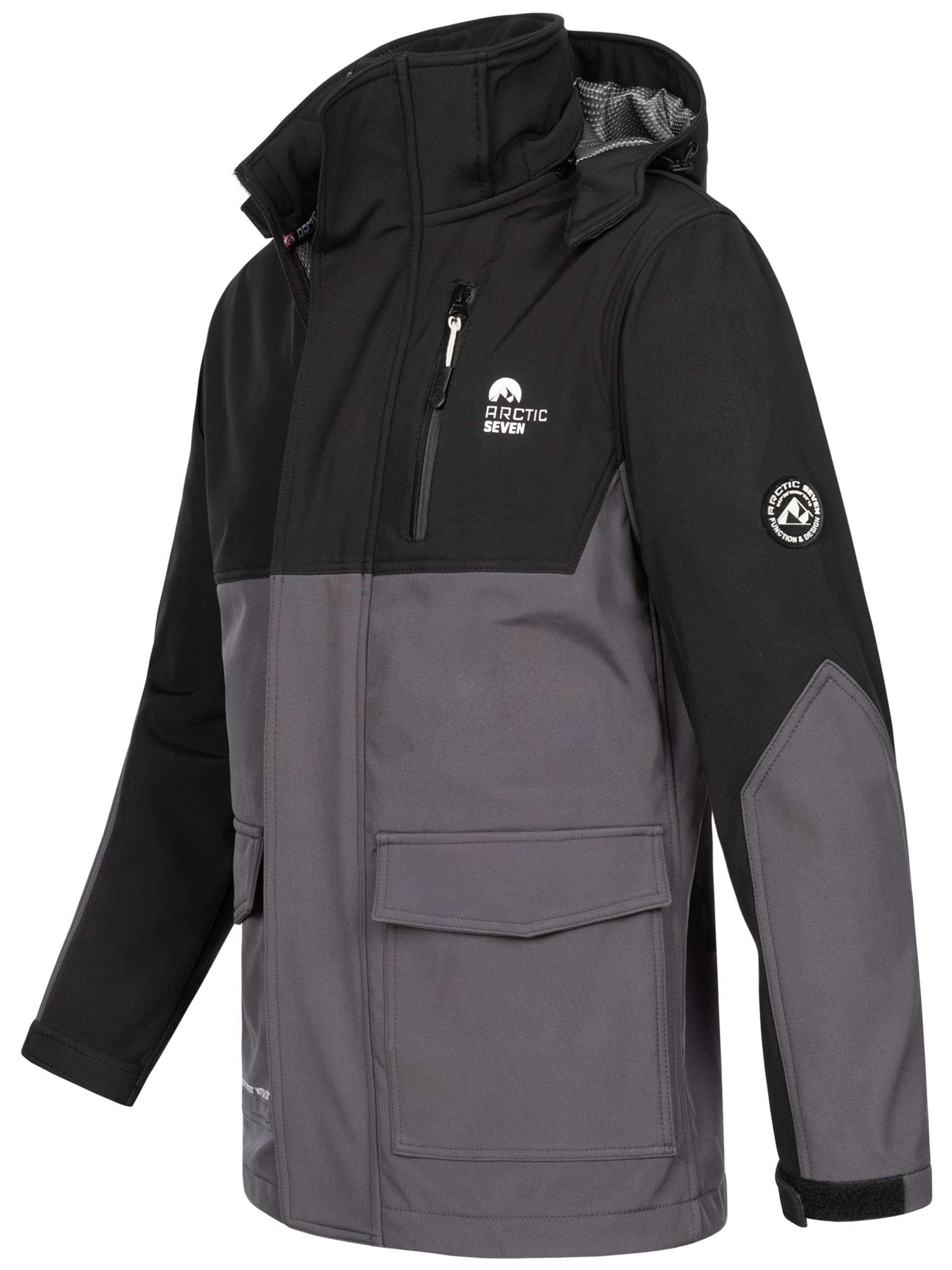 Arctic Seven Softshelljacke »Arctic Seven Herren Softshell Jacke AS303«