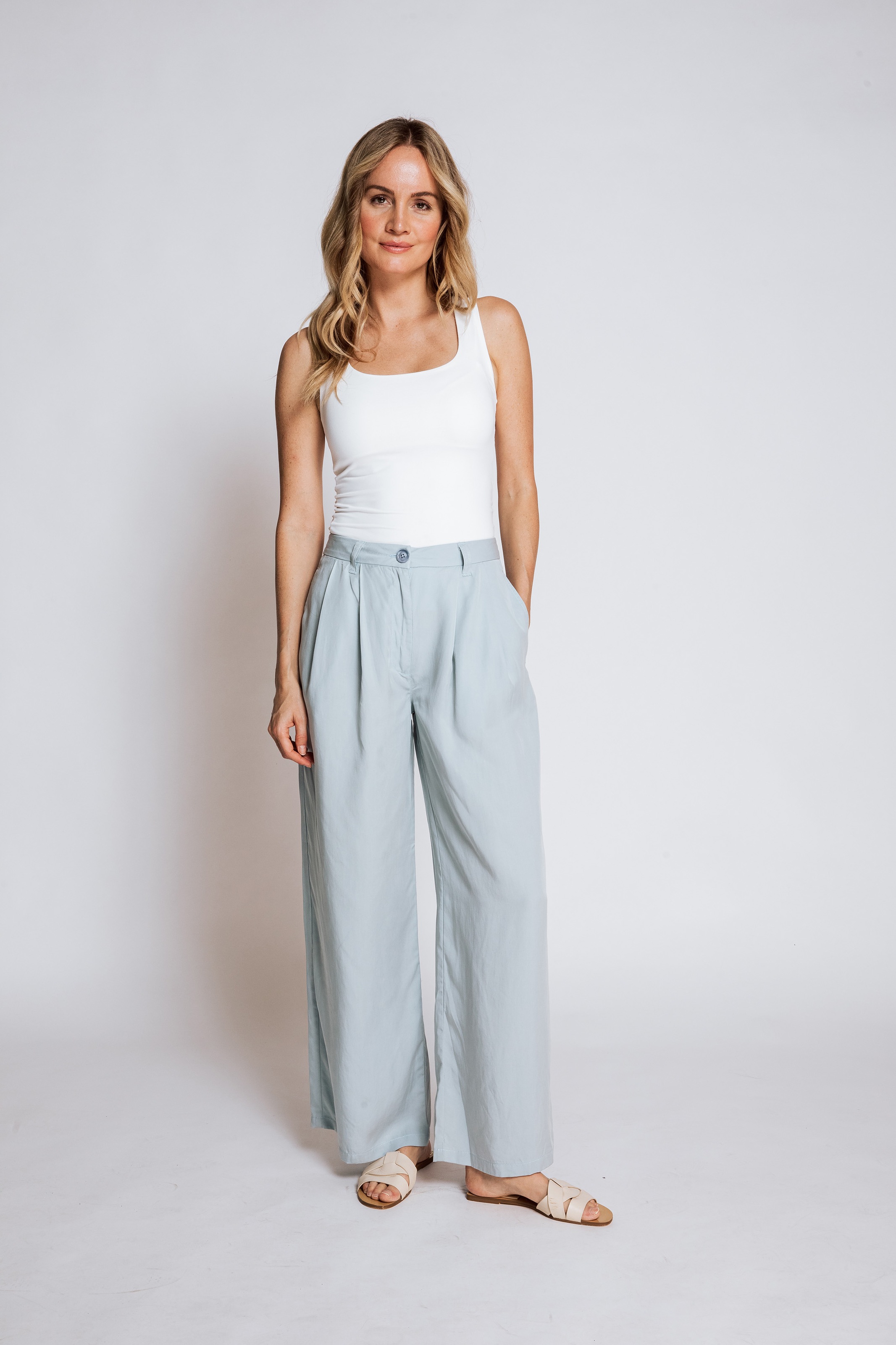 Zhrill Stoffhose, Sommerhose mit Taschen