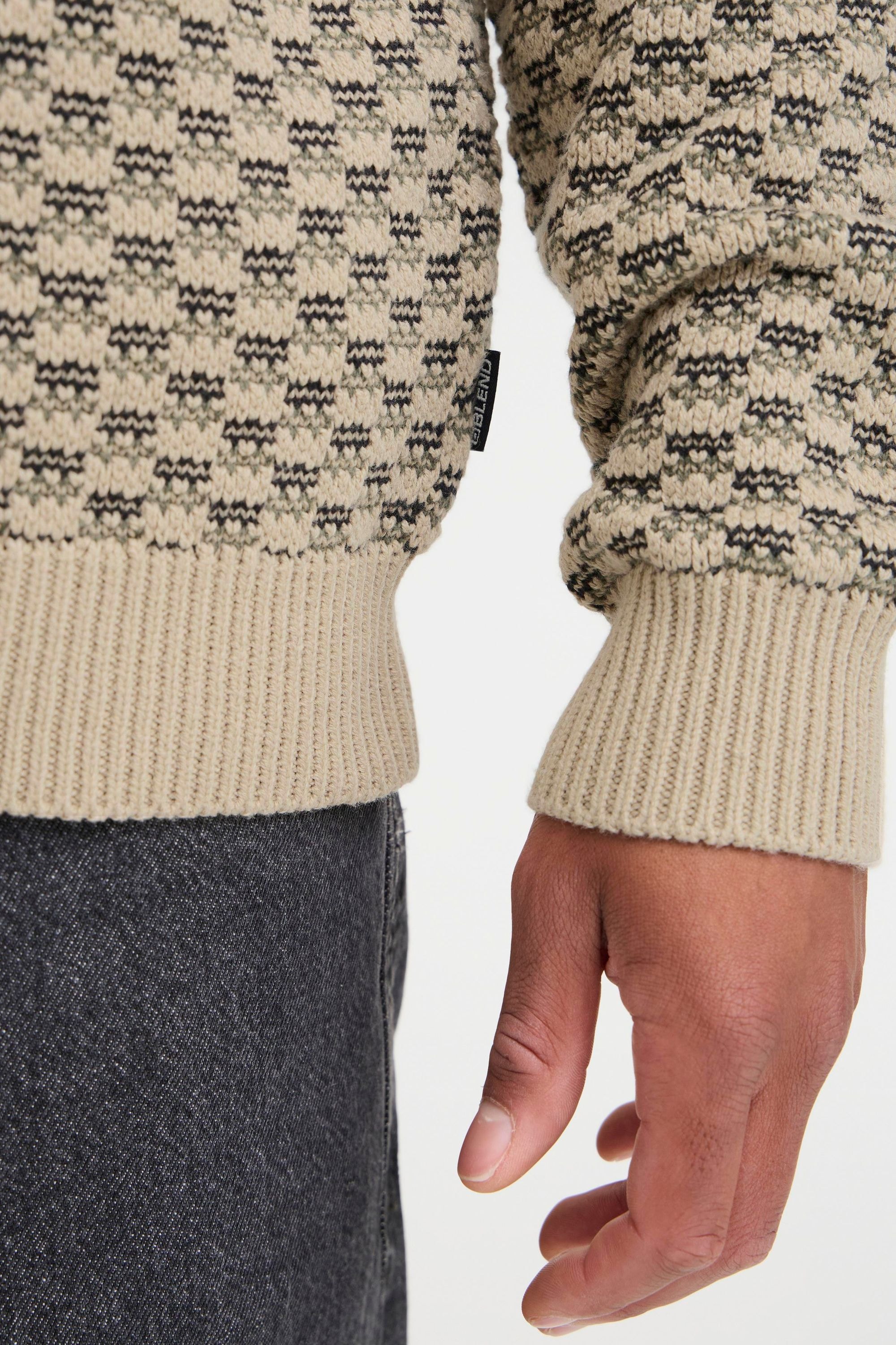Blend Strickfleece-Pullover »Strickpullover BHBALEN«