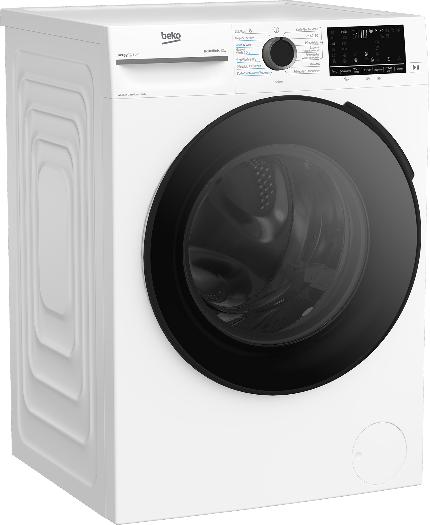 BEKO Waschtrockner »BM3DT4944W« 9 kg /6 kg 76 dB(A) Dampfunterstützung für frischere Wäsche und weniger Falten
