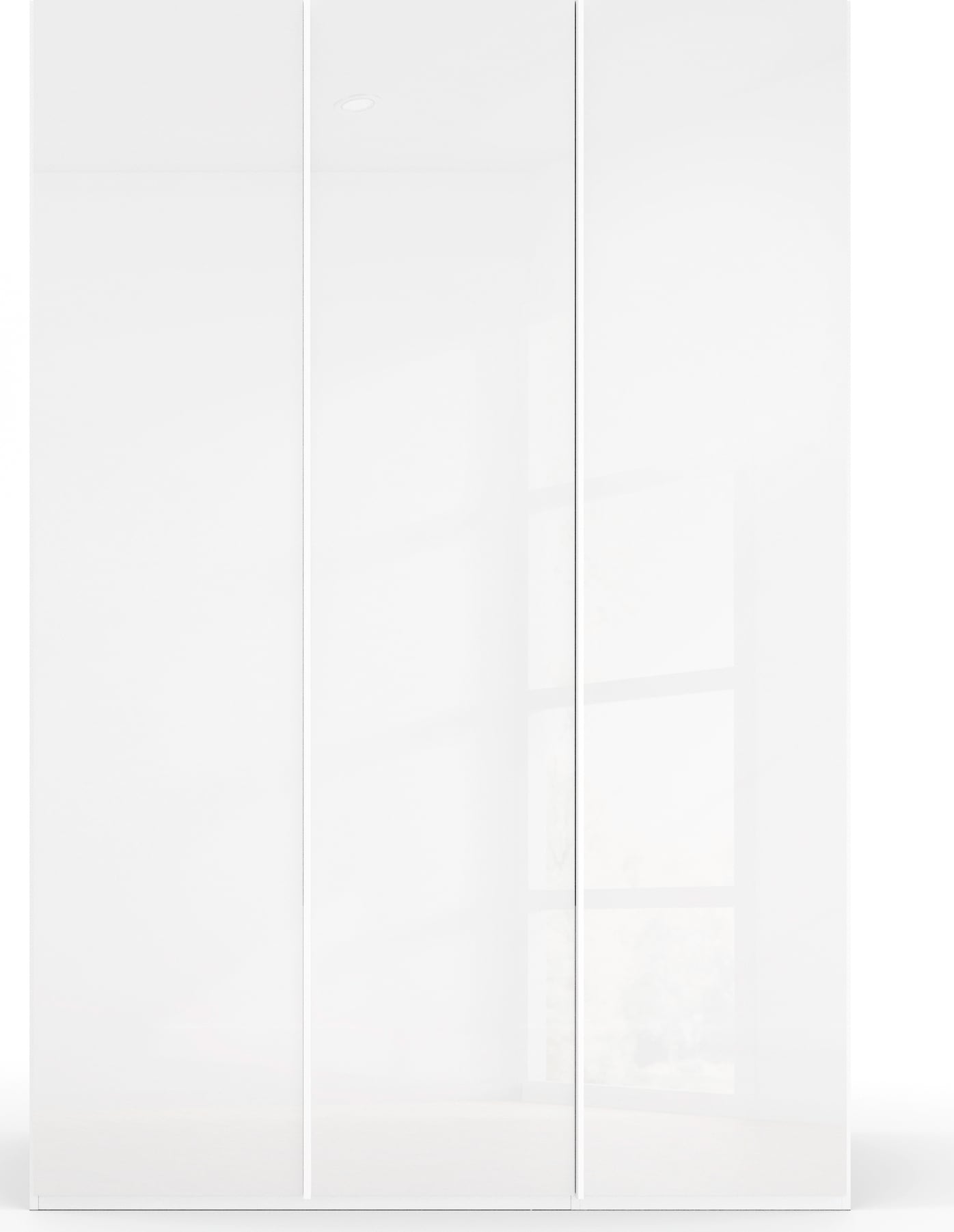 rauch Drehtürenschrank »Kleiderschrank Schrank Garderobe Wäscheschrank SKAT MERIDIAN Glasfront« Breiten 151/201/251/301, Höhen 223/235 cm, inkl. SOFT-CLOSE-FUNKTION,  mit Schubladeneinsatz, Wäscheeinteilung, Innenspiegel MADE IN GERMANY