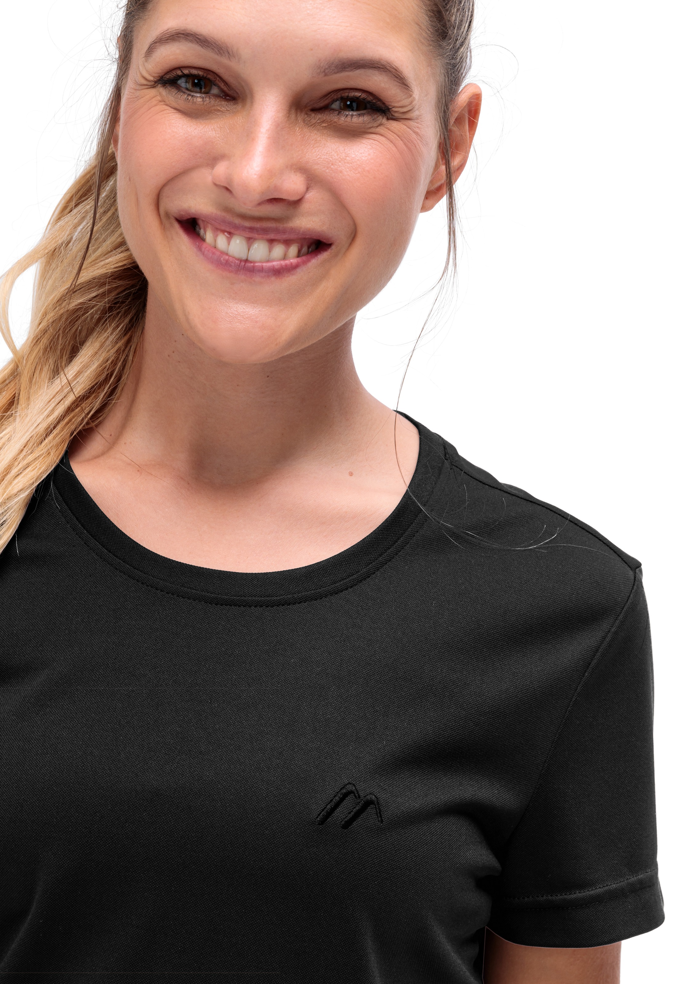 Maier Sports T-Shirt »Da-Shirt 1/2 Arm Waltraud H/S« für sportliche Aktivitäten, sportlicher Stil
