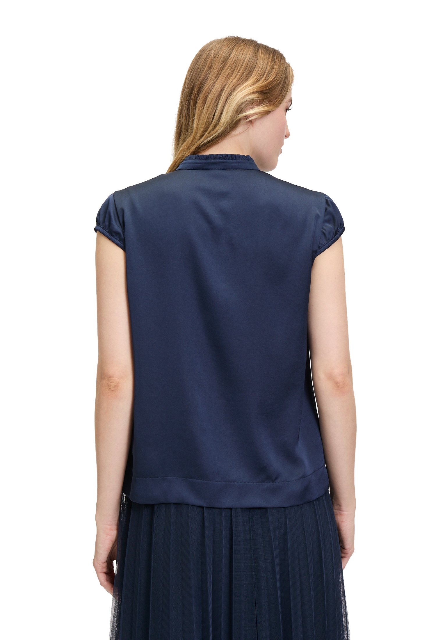 Betty&Co Schlupfbluse »Schlupfbluse kurzarm«
