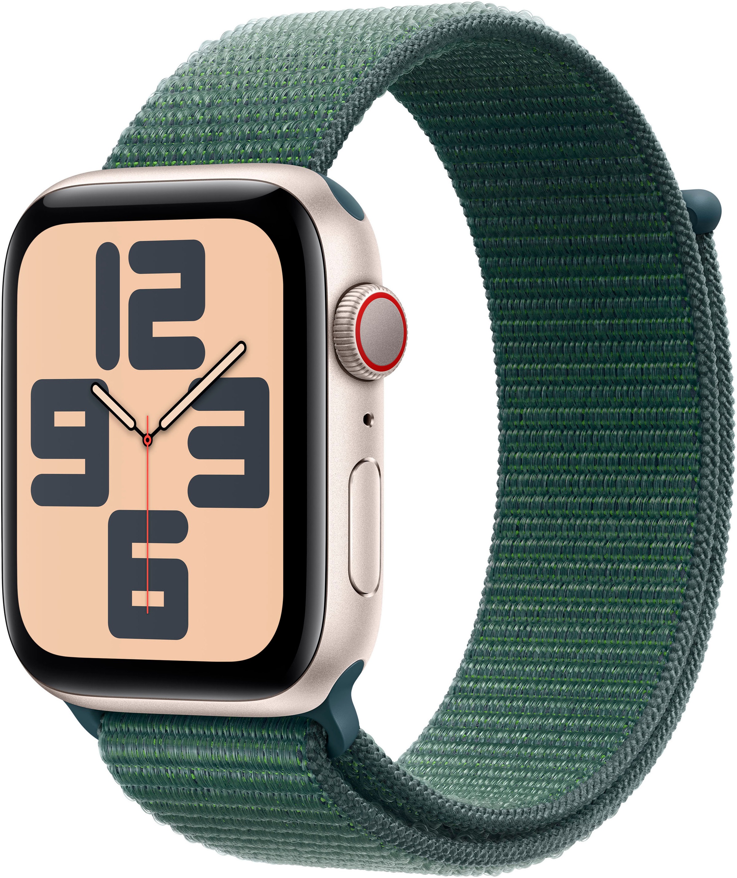 Apple Smartwatch »Watch SE (2024)« ( ) Watch OS in beige, Größe One-Size