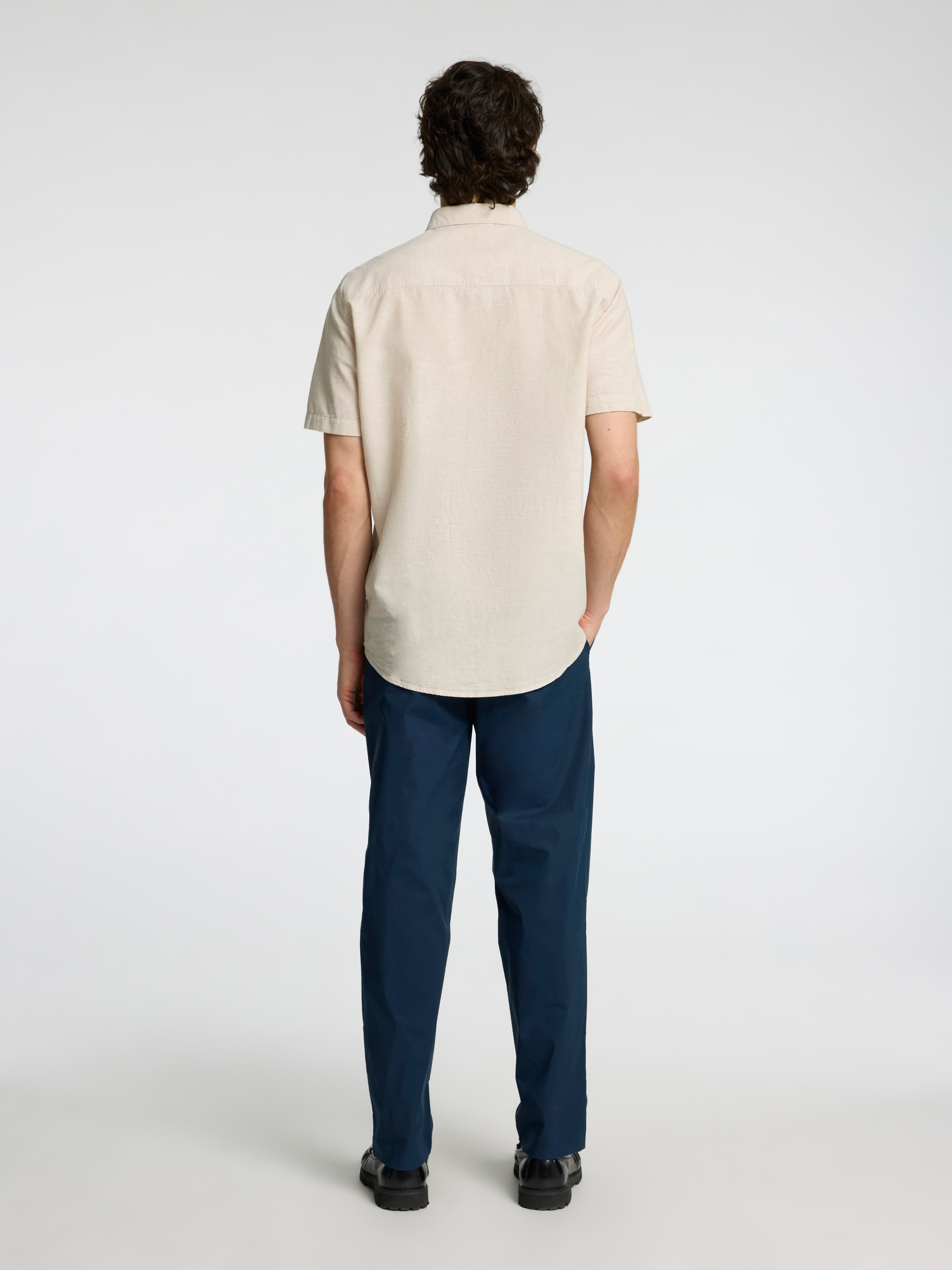 SELECTED HOMME Kurzarmhemd »SLHREG-SUN SHIRT SS NOOS«