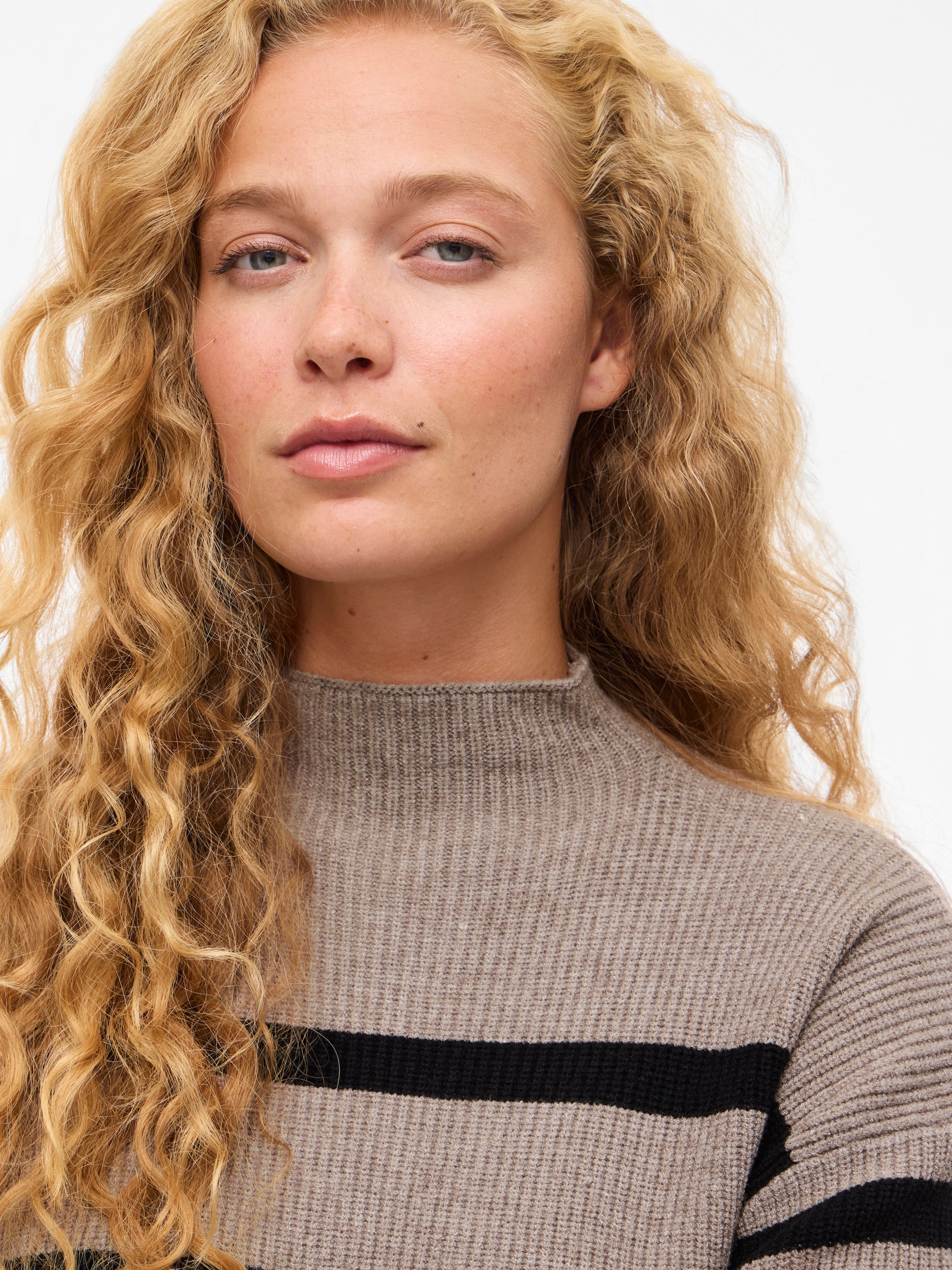 Vila Stehkragenpullover »VIRIL MOCKNECK L/S  KNIT RIB TOP 2- NOOS«