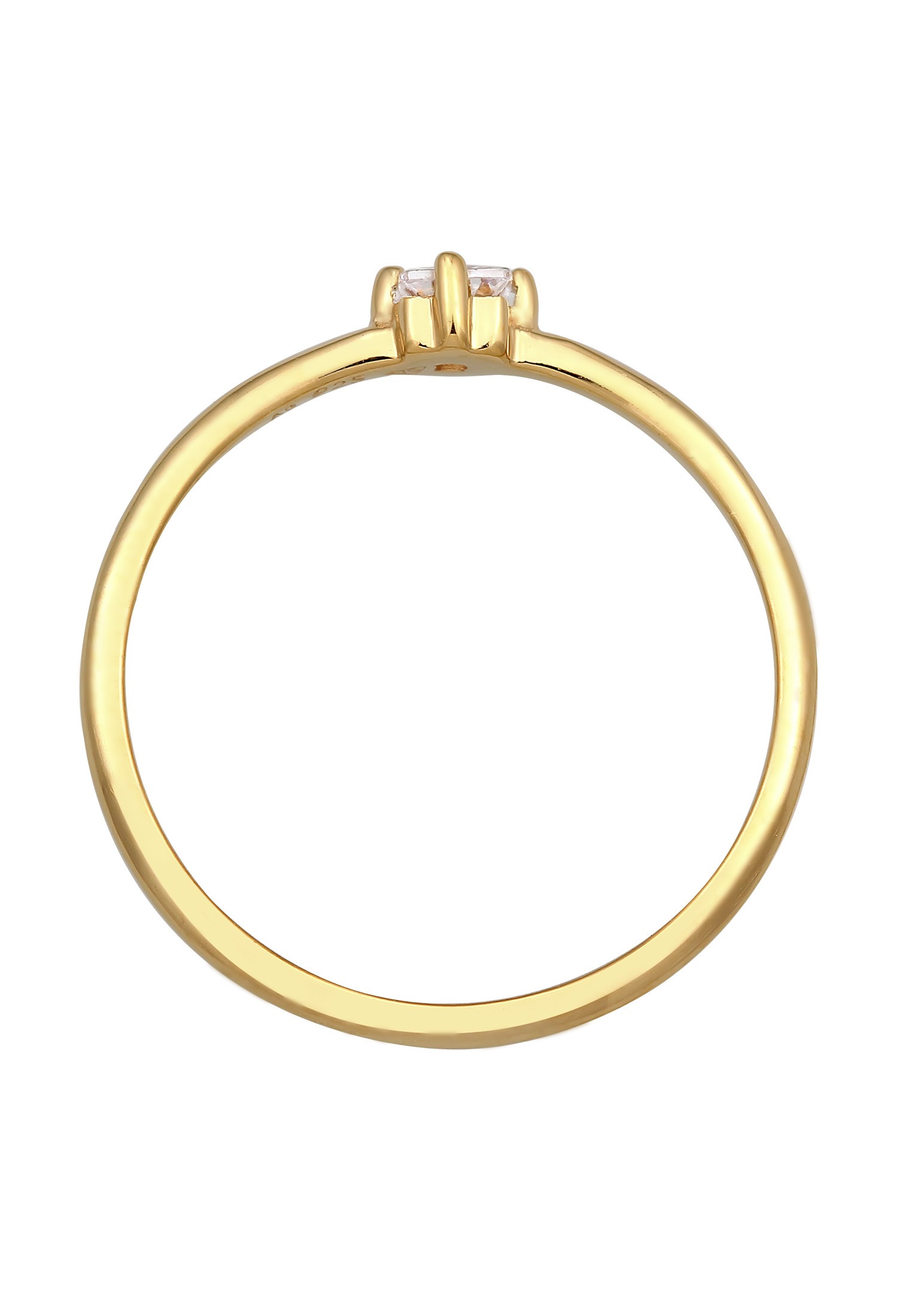 Elli Verlobungsring »Ring Zirkonia Solitär 925 Silber«