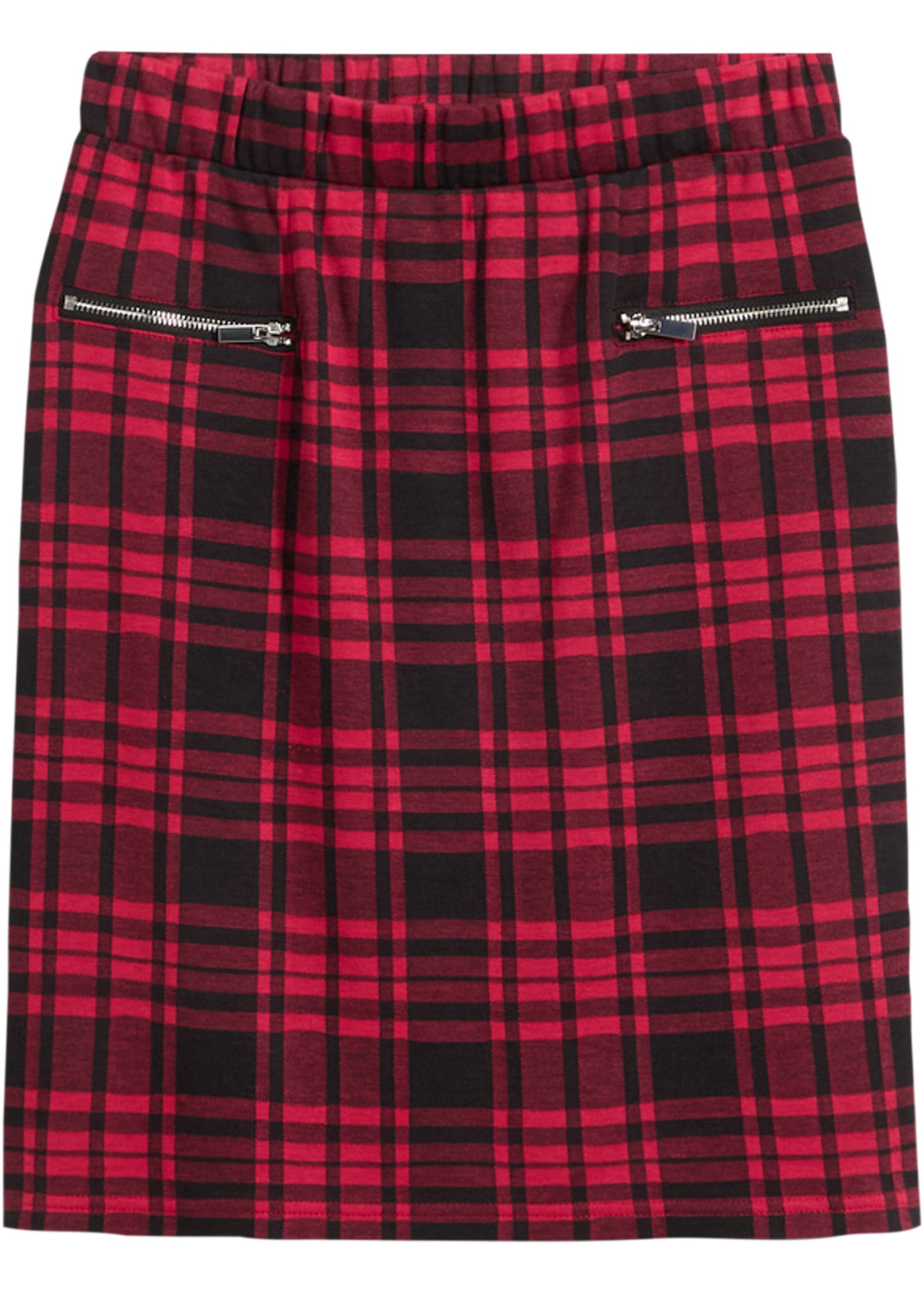 bonprix Jerseyrock »Jersey-Rock« Minirock, kariert