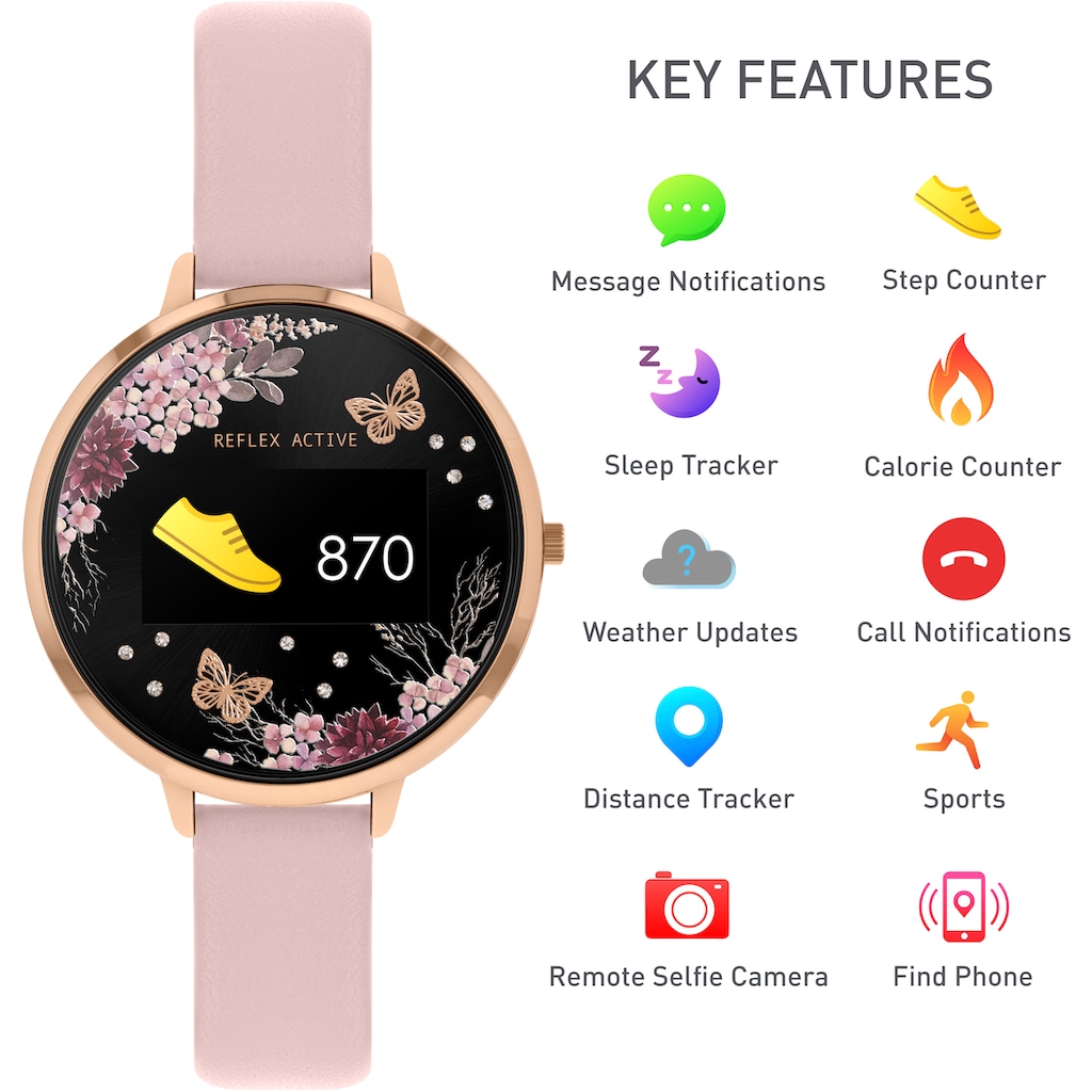 REFLEX ACTIVE Smartwatch »Serie 3, RA03-2014«