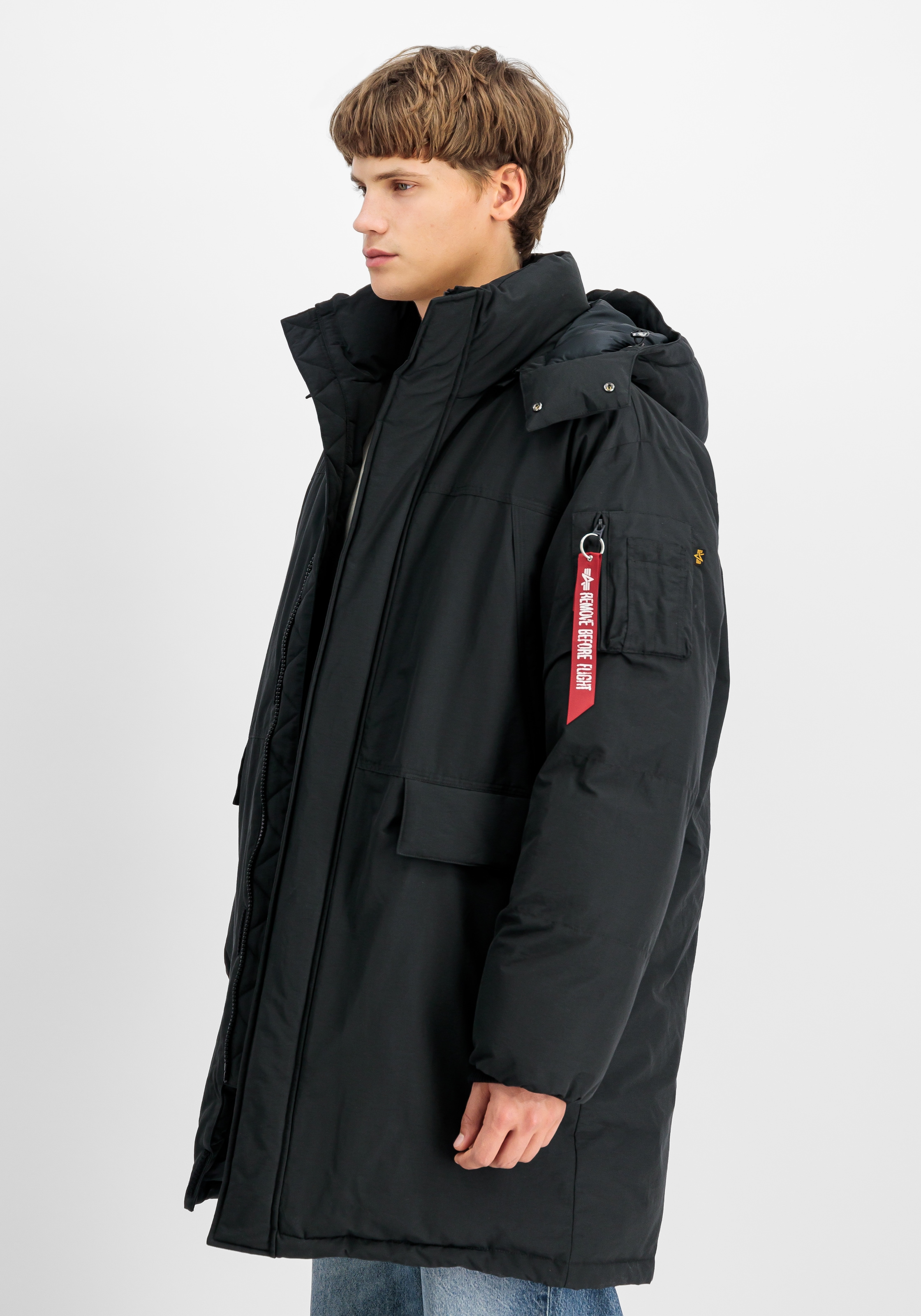 Alpha Industries Herren Parka »Puffer Parka« mit Kapuze, Größe 3XL