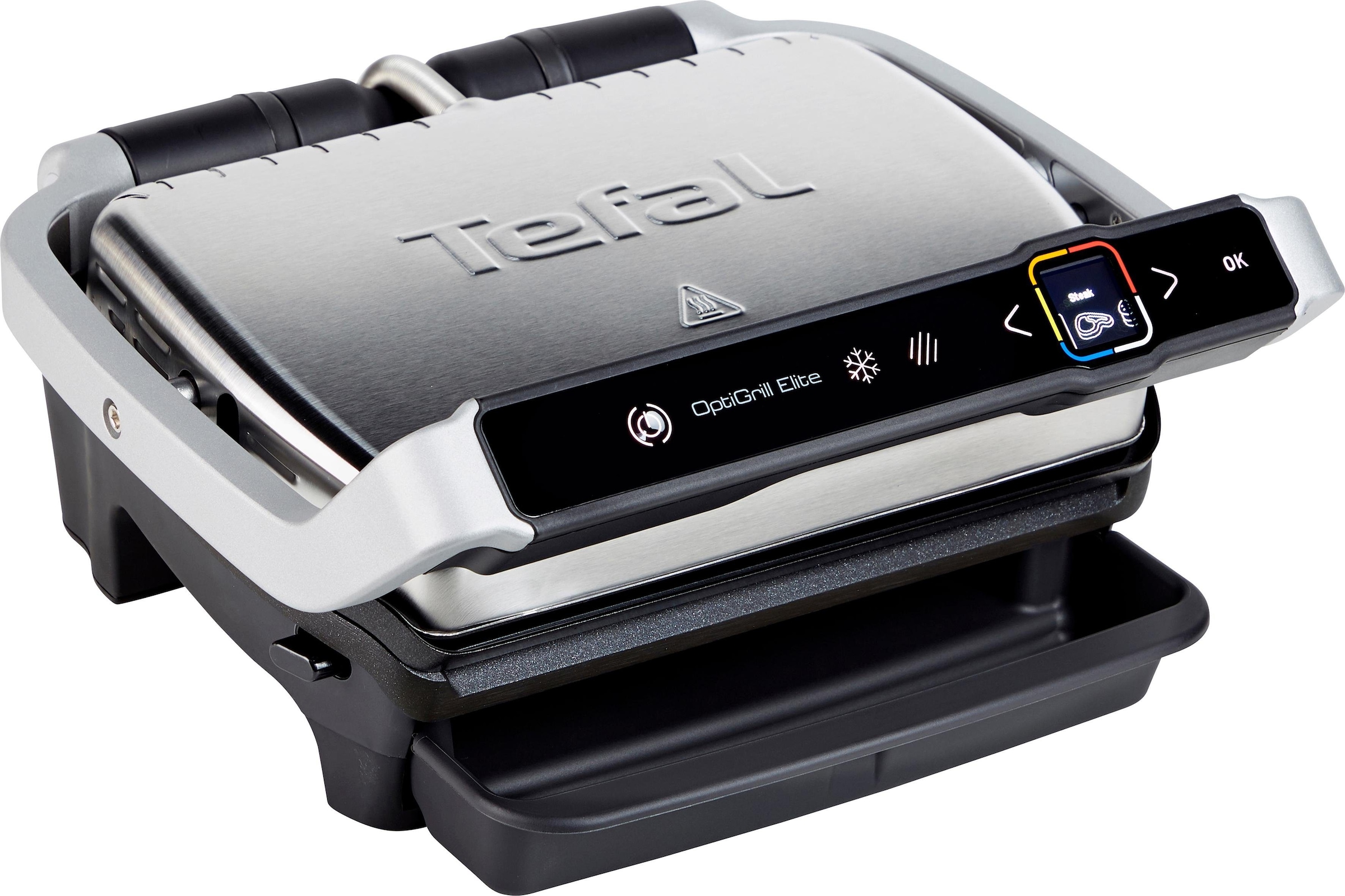 Kontaktgrill »GC750D OptiGrill Elite«, 2000 W, 12 Programme, intuitiver Sensor,...