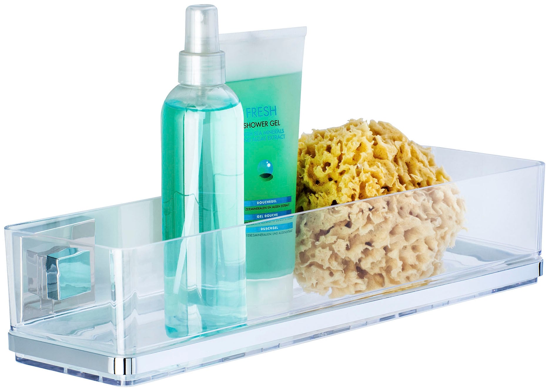 WENKO Badregal »Vacuum-Loc Quadro«, 1 Ablage