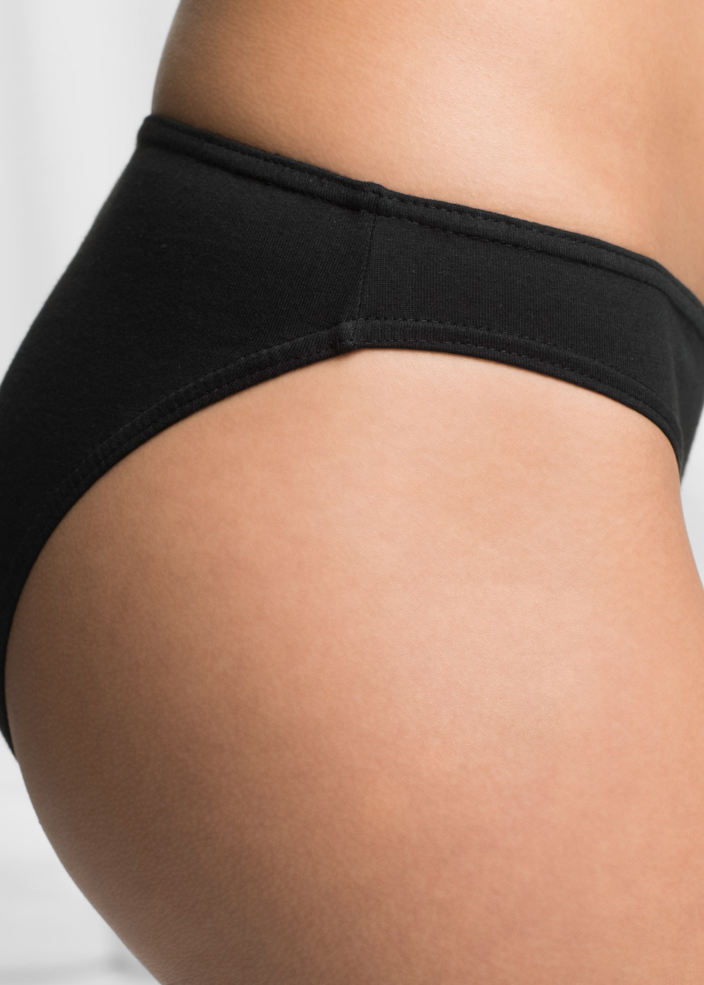 bonprix Slip »Slip (10er Pack)« Packung, 10 Stk. bequeme Passform, aus Baumwolle, verschiedene Farben, im 10er Pack