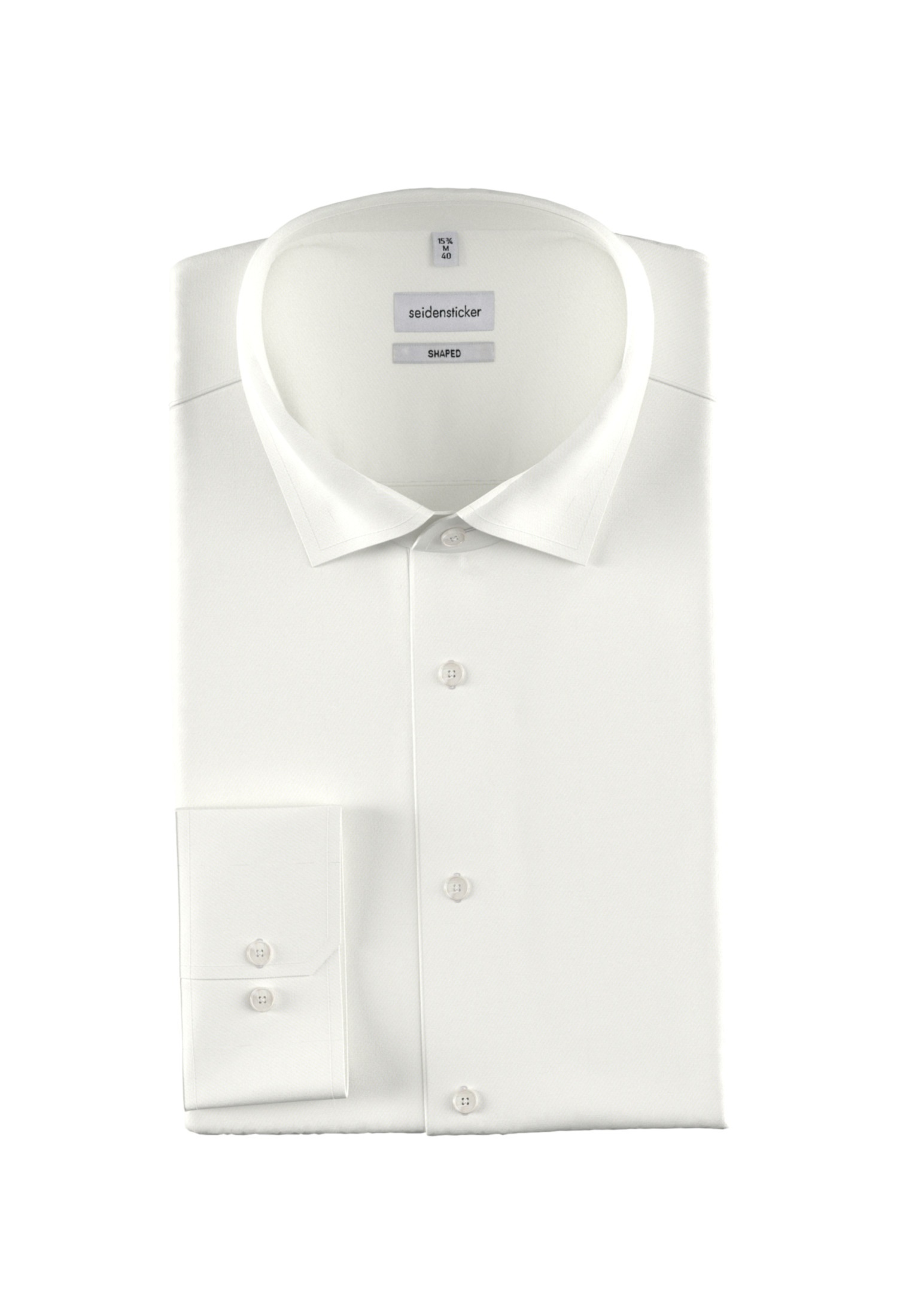 seidensticker Businesshemd »Shaped«, Shaped Langarm Kentkragen Uni
