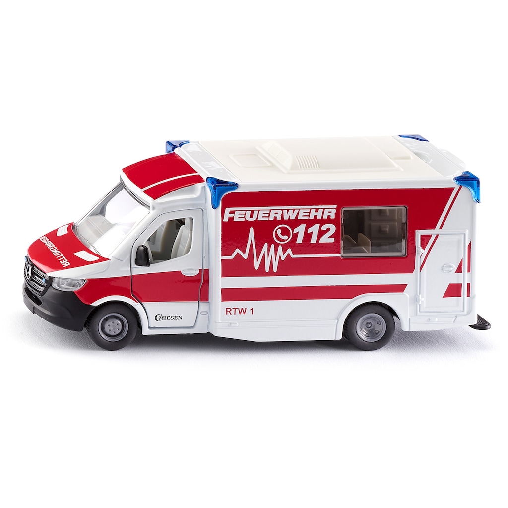 Siku Spielzeug-Krankenwagen »SIKU Super, Mercedes-Benz Sprinter Miesen Typ C Rettungswagen (2115)«