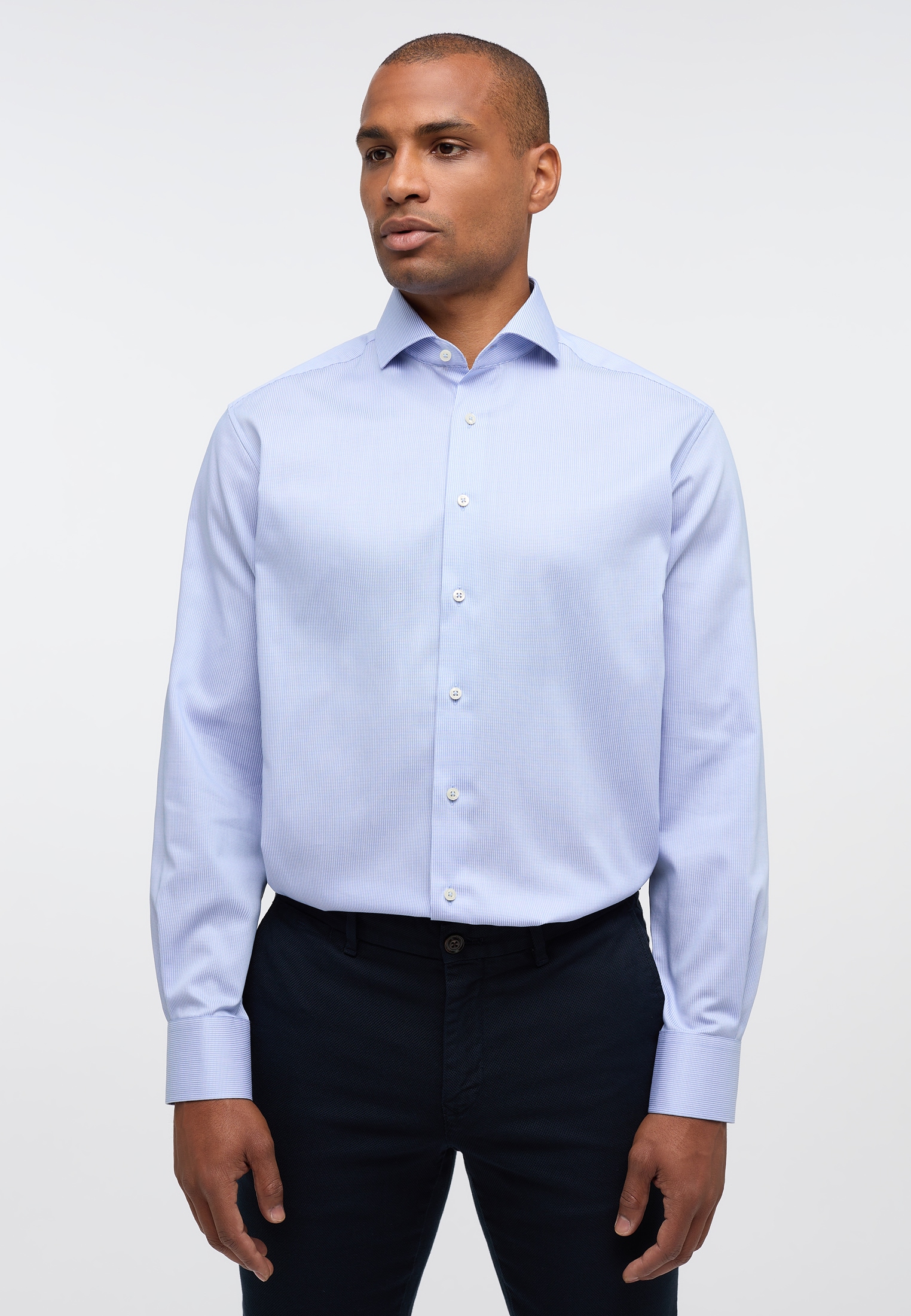 Eterna Langarmhemd »MODERN FIT« NON IRON (bügelfrei)