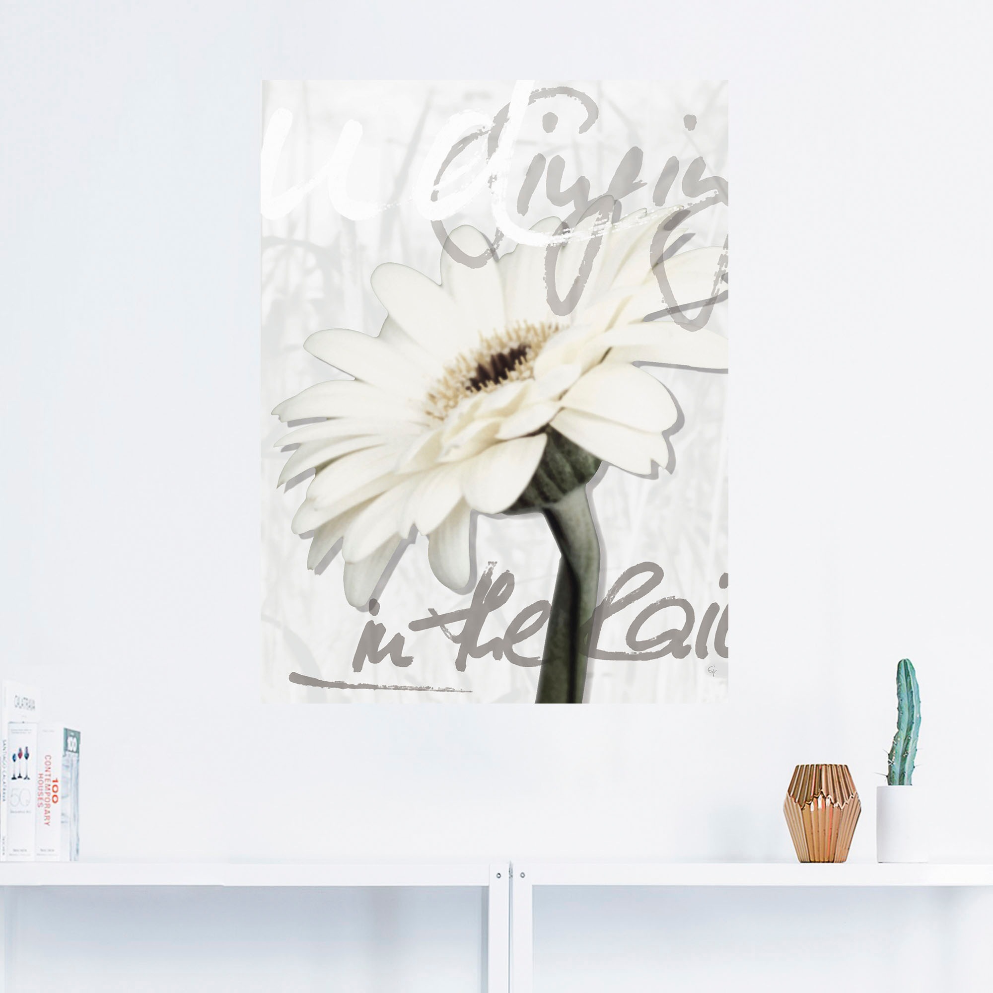 Artland Wandbild »Gerbera«, Blumenbilder, (1 St.), als Leinwandbild, Poster, Wandaufkleber in verschied. Größen
