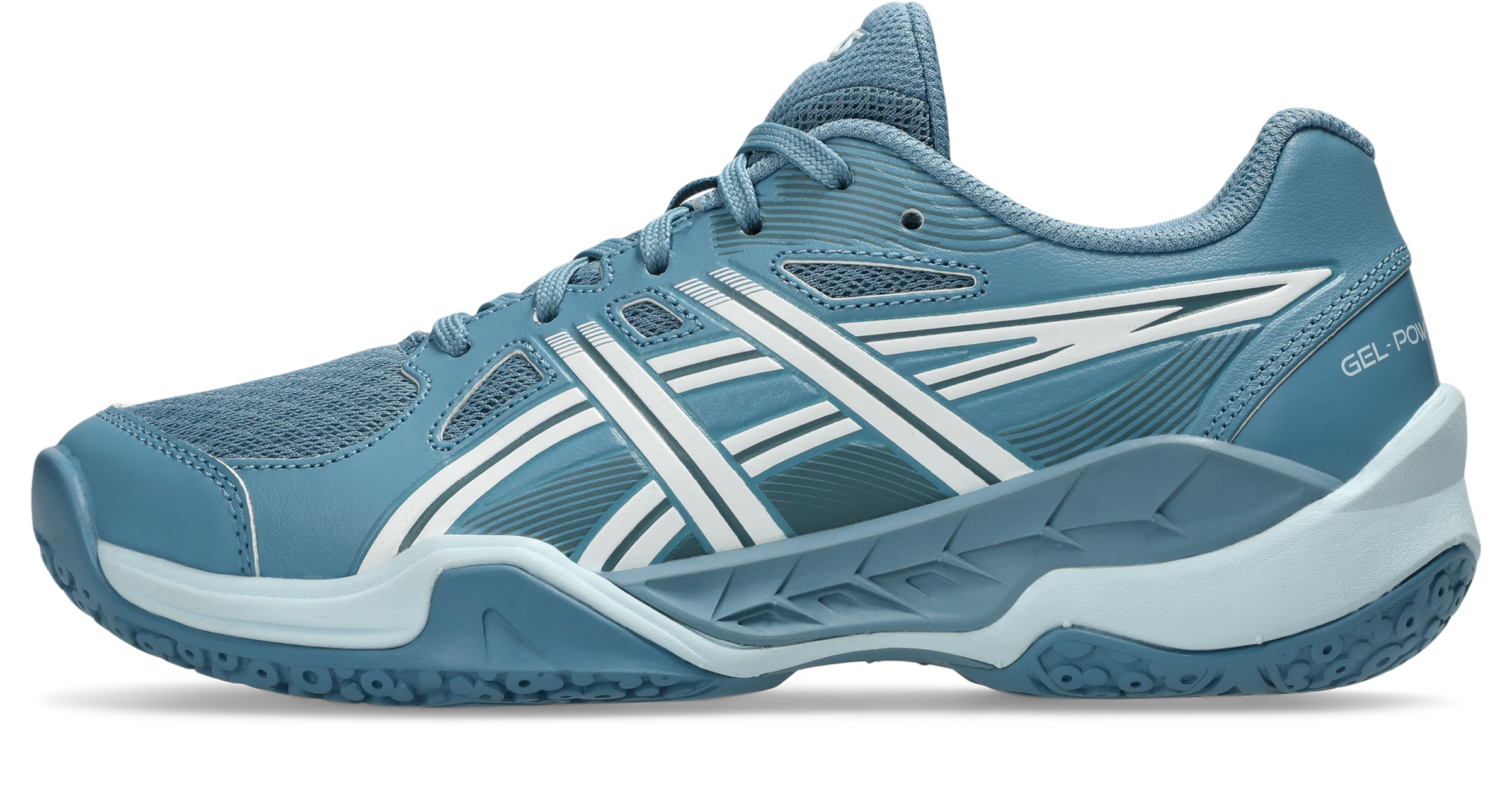 Asics Hallenschuh »GEL-POWERBREAK GS«  für Hallensport, Indoor Sportschuhe, nicht abfärbende Sohle
