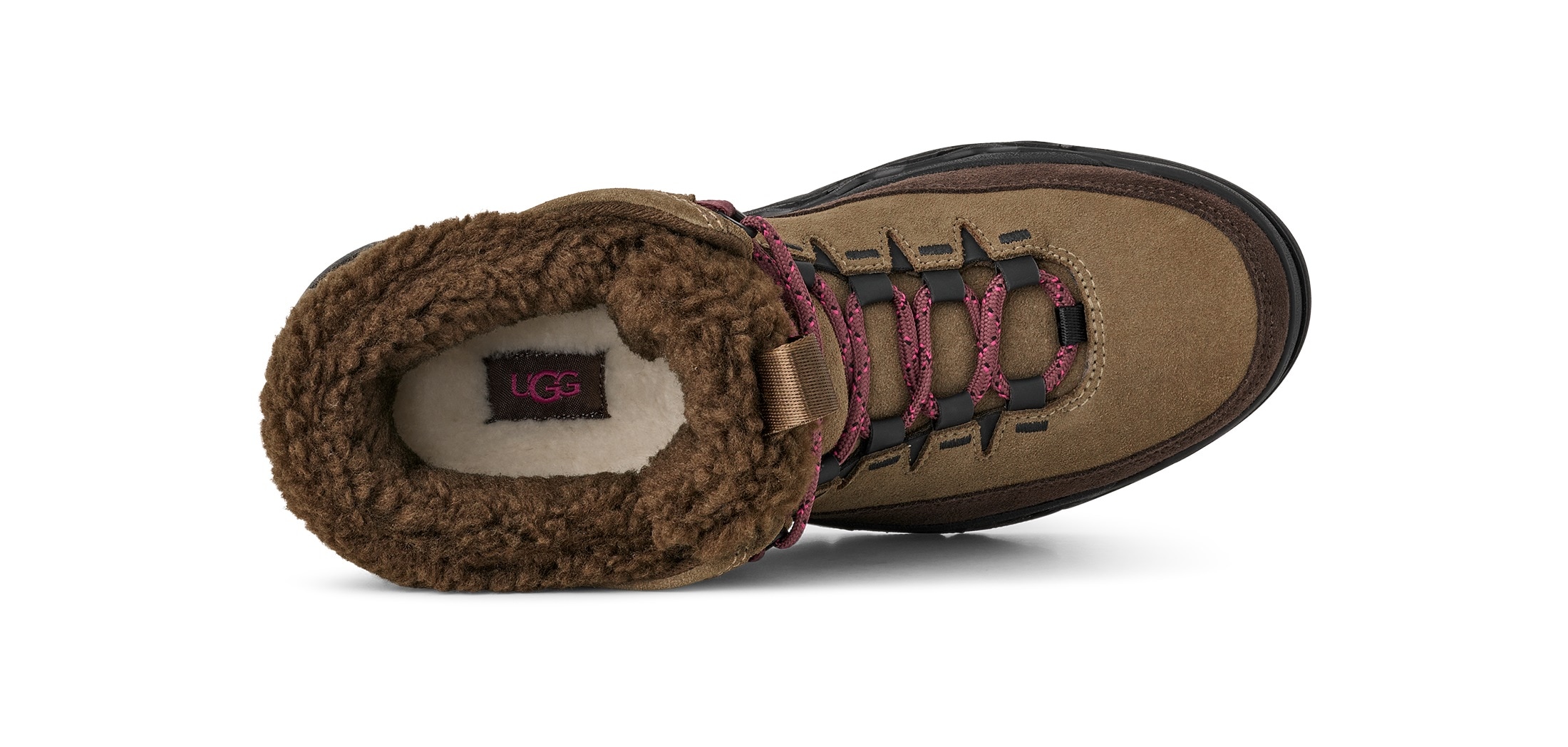 UGG Winterboots »TERRE TRAIL  COZY LACE«  Plateaboots, Winterboots mit gepolstertem Schaftrand