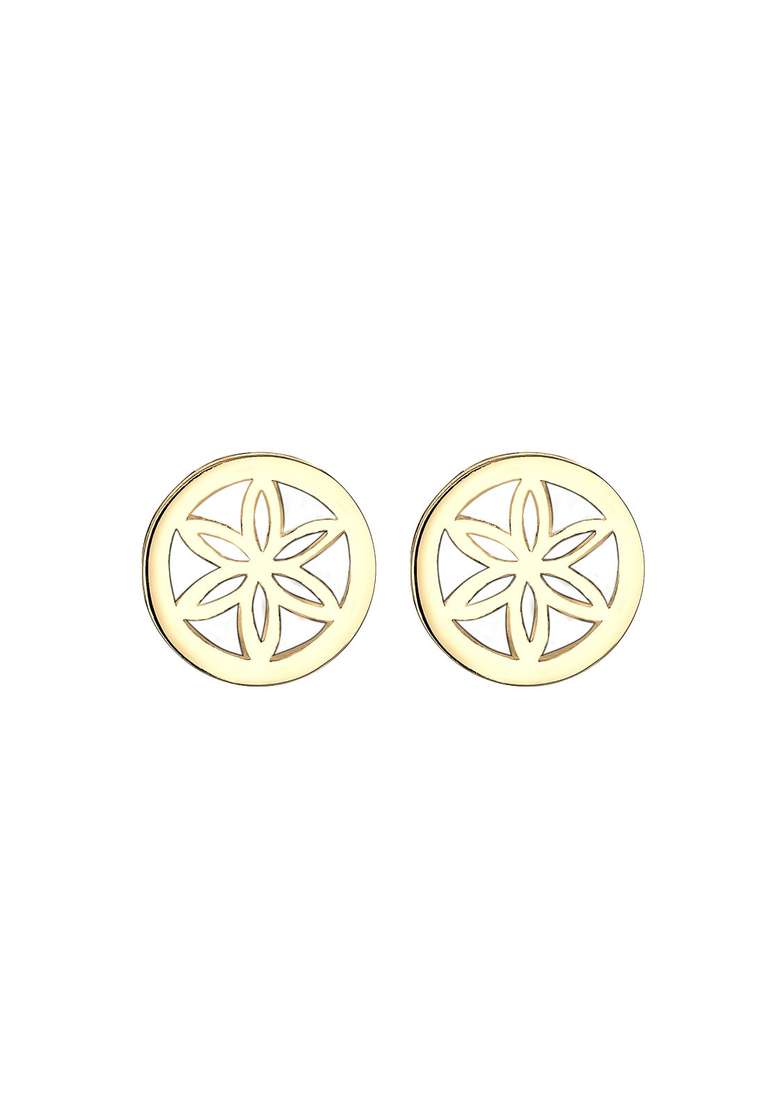 Elli Paar Ohrstecker »Ohrringe Blume Ornament Filigran 925 Sterling Silber«