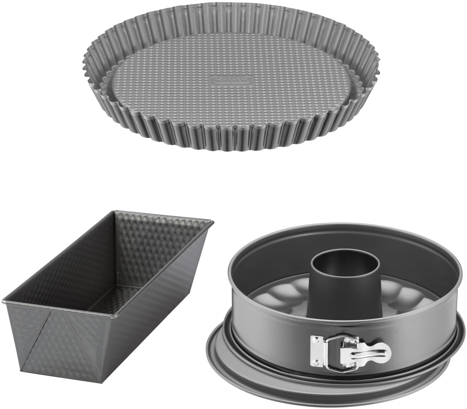 Kaiser Backformen Backform »Gourmet«, (Set, 4 St.), antihaftbeschichtet, Made in Germany