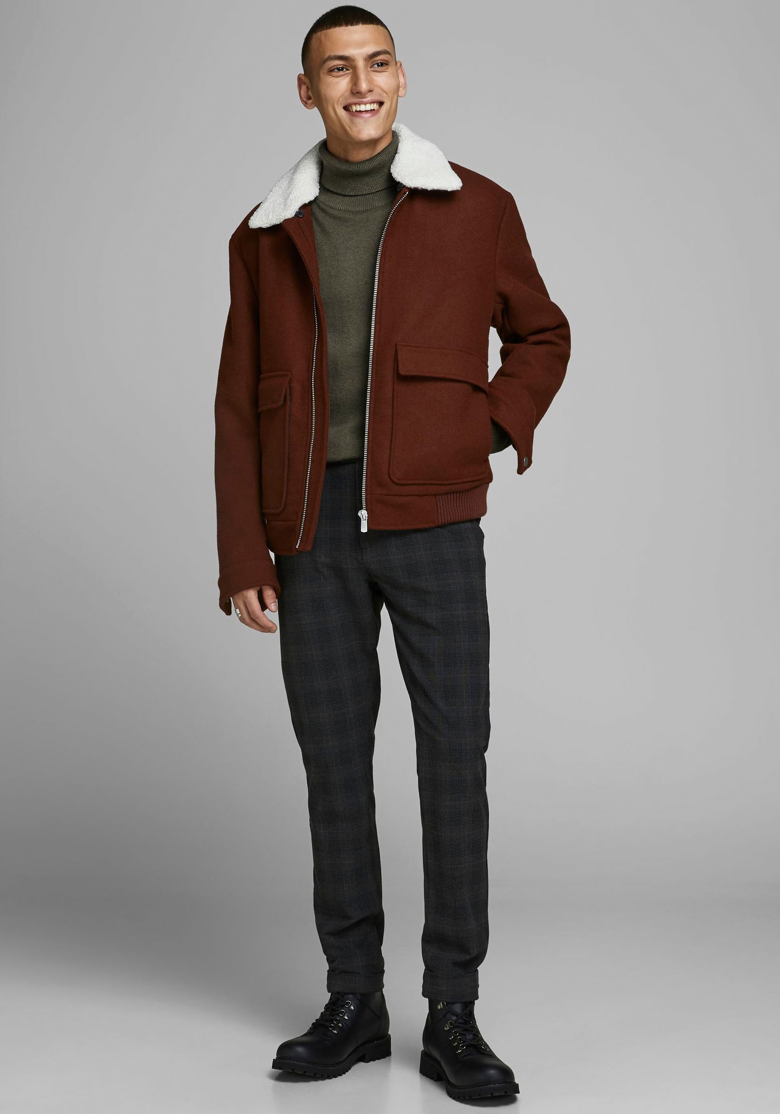 Jack & Jones Rollkragenpullover »Emil Knit Roll«