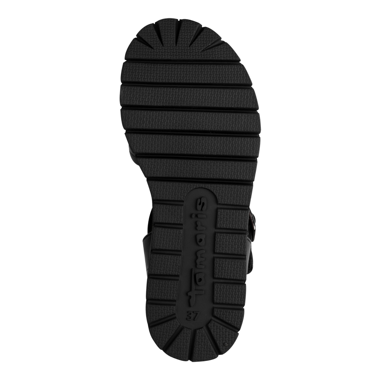 Tamaris Riemchensandale  Sommerschuh, Sandalette mit markantem Plateau