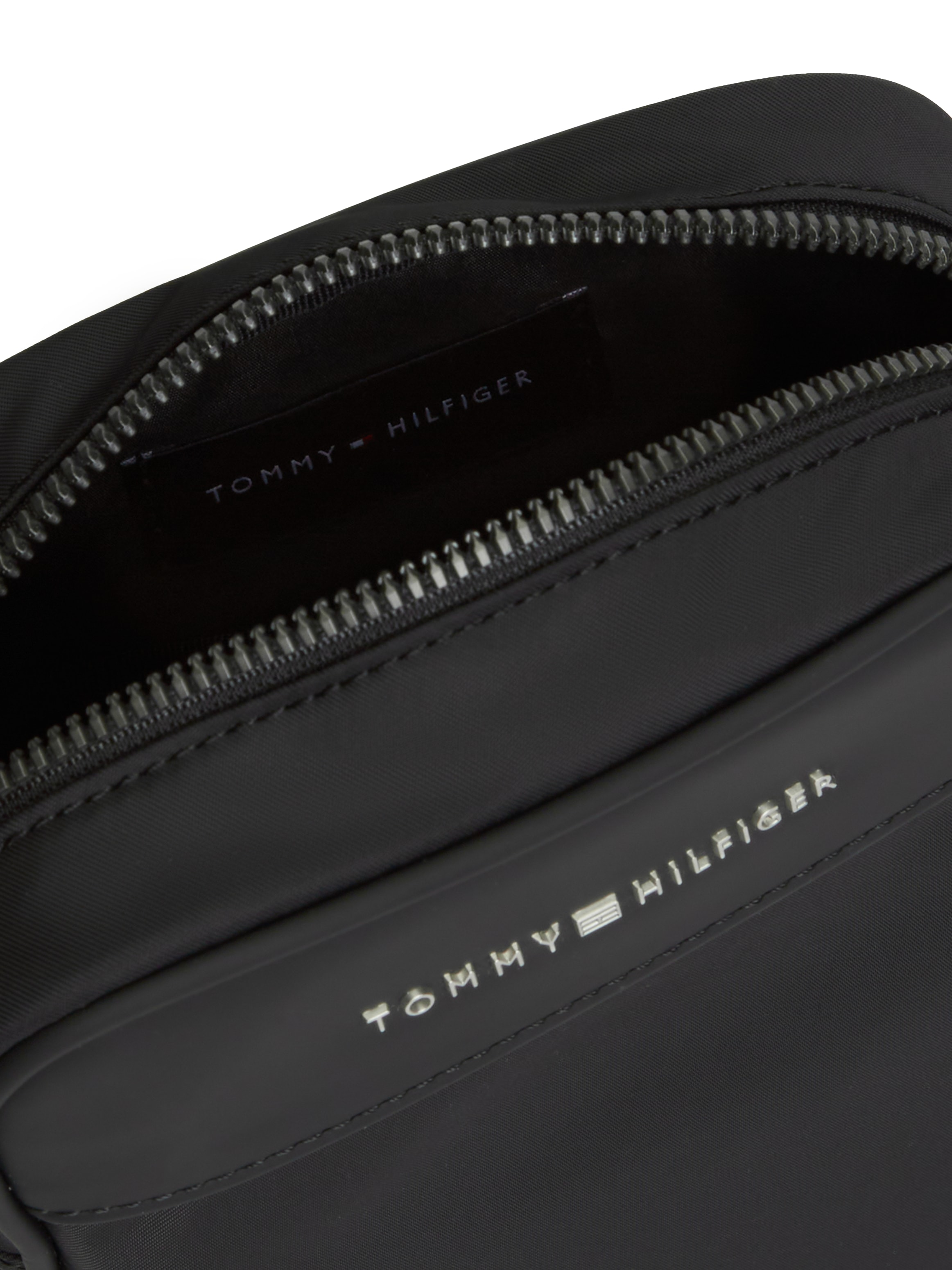 Tommy Hilfiger Umhängetasche »TH REPREVE MINI REPORTER« Unisex Schultertasche, Crossbody-Bag mit Logoschriftzug