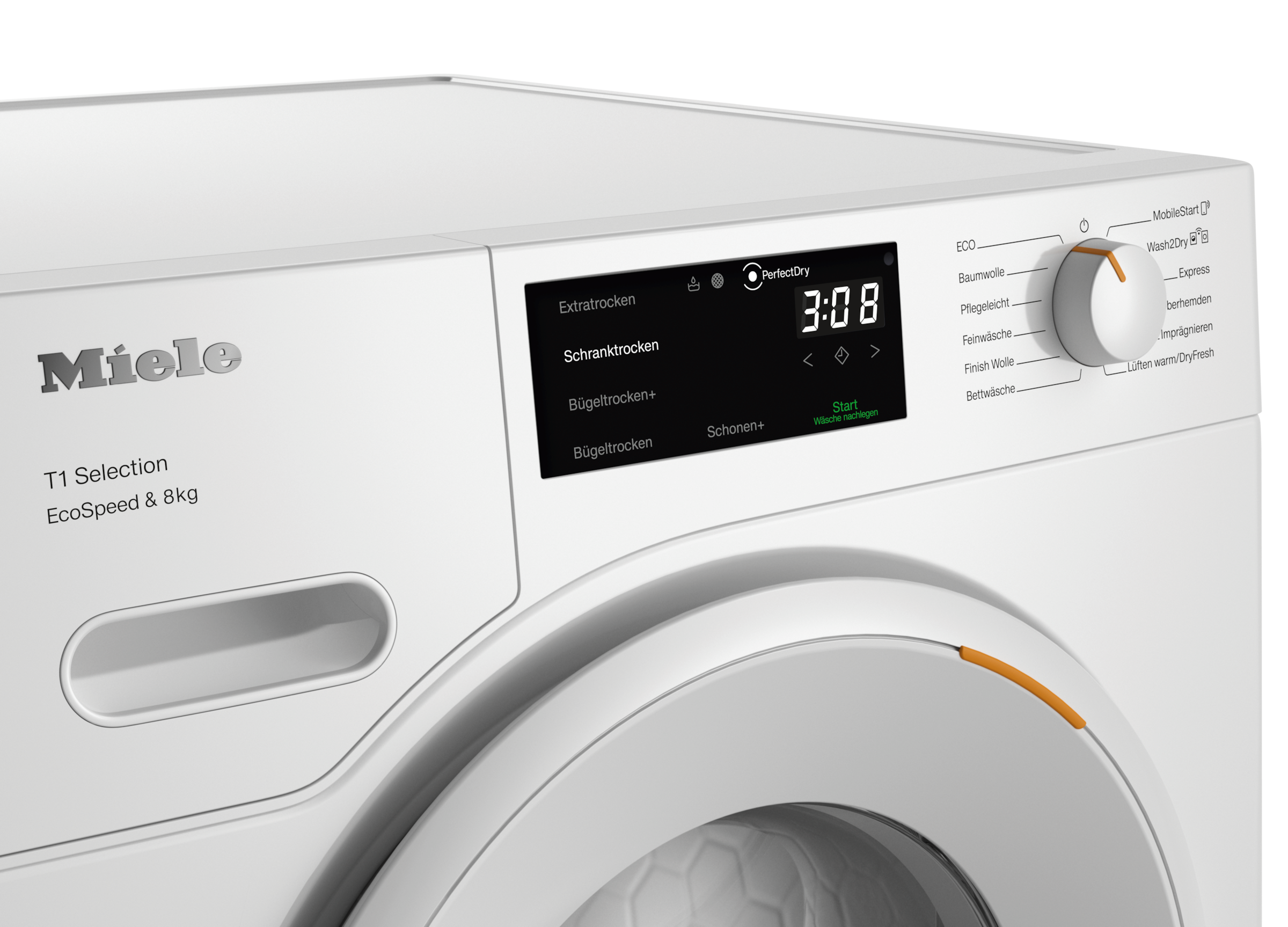 Miele Wärmepumpentrockner »TSC643WP EcoSpeed&8kg« 8