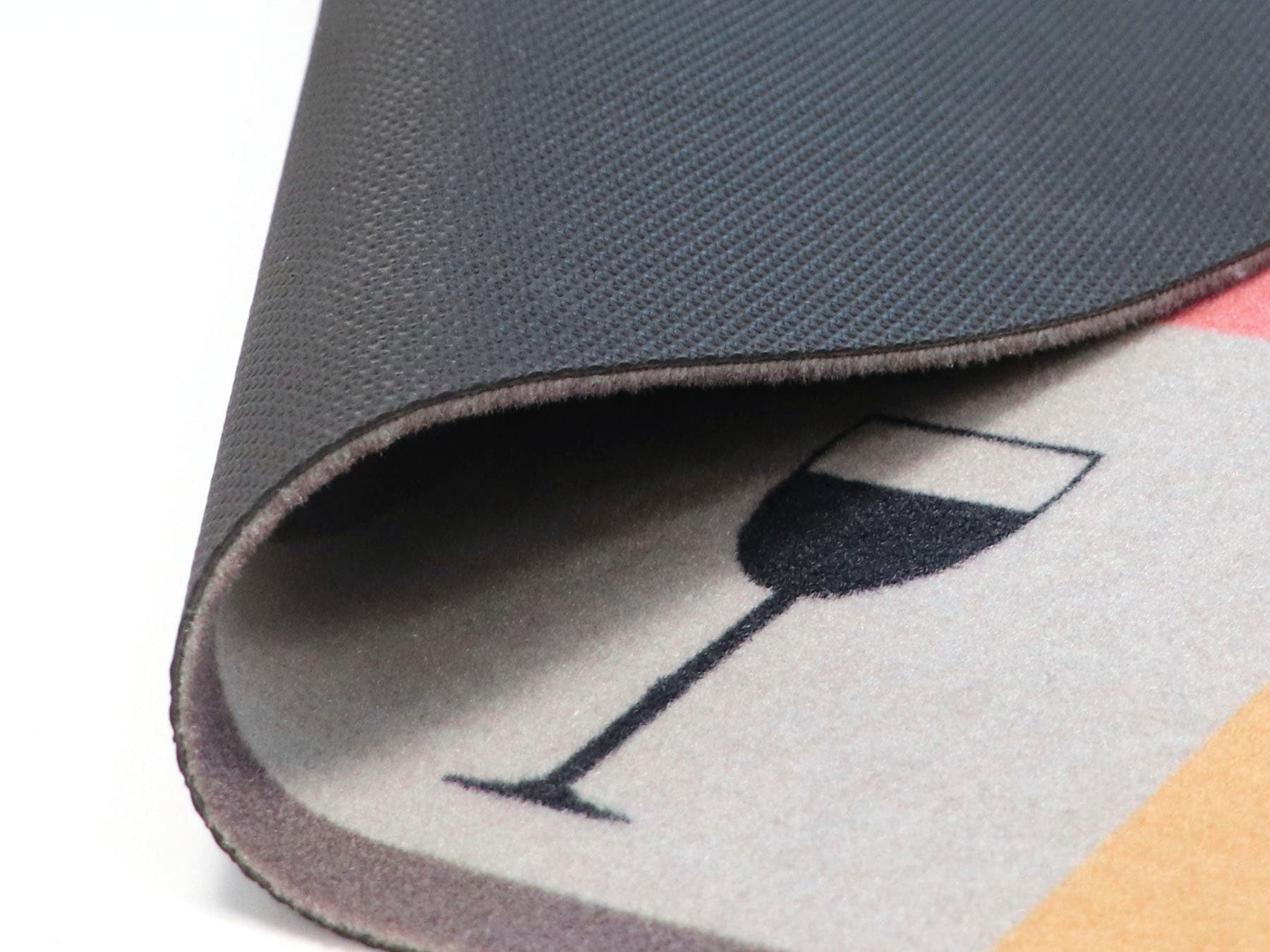 Primaflor-Ideen in Textil Fußmatte »BARBECUE CHECKS«, rechteckig, Grillmatte ideal als Bodenschutz, mit Spruch, rutschhemmend, waschbar