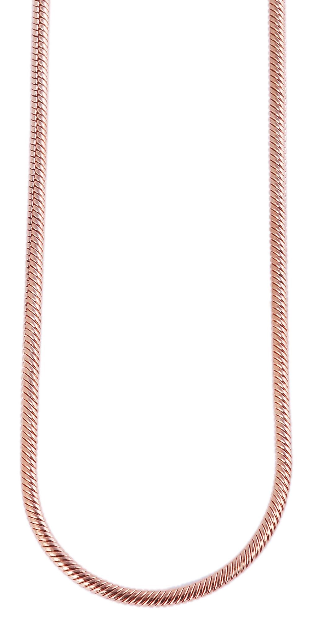 Adelia´s Schlangenkette »Unisex Halskette ¿ Schlangenkette aus Edelstahl 45 cm«