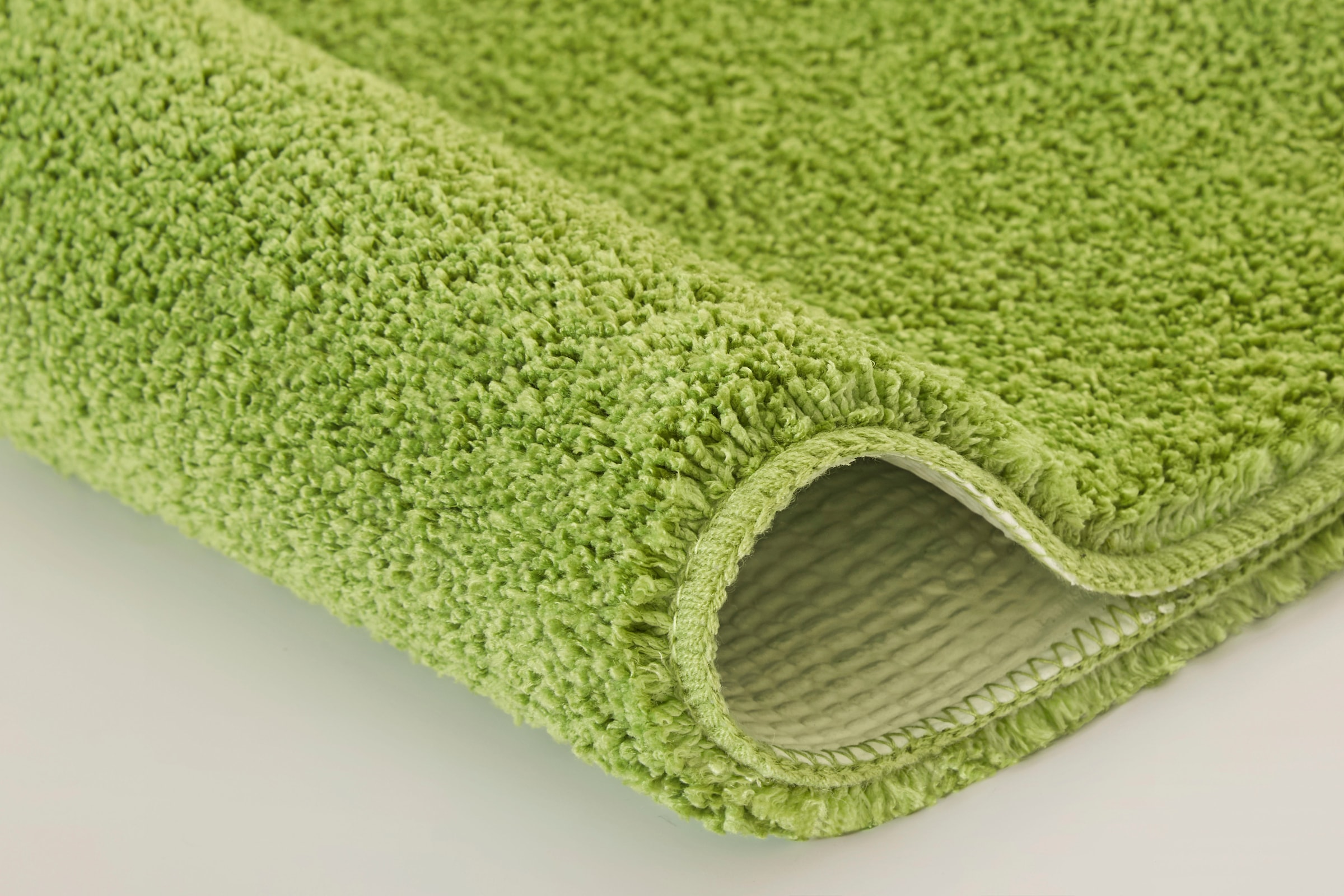 MEUSCH Badematte »Super Soft«, rutschhemmend beschichtet, fußbodenheizungsgeeignet-strapazierfähig, Badteppich, Uni Farben, besonders flauschig & weich, waschbar