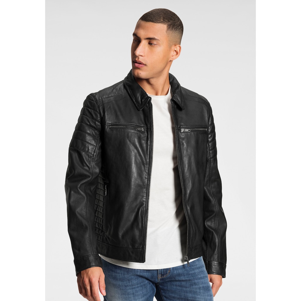 Bruno Banani Lederjacke »William«