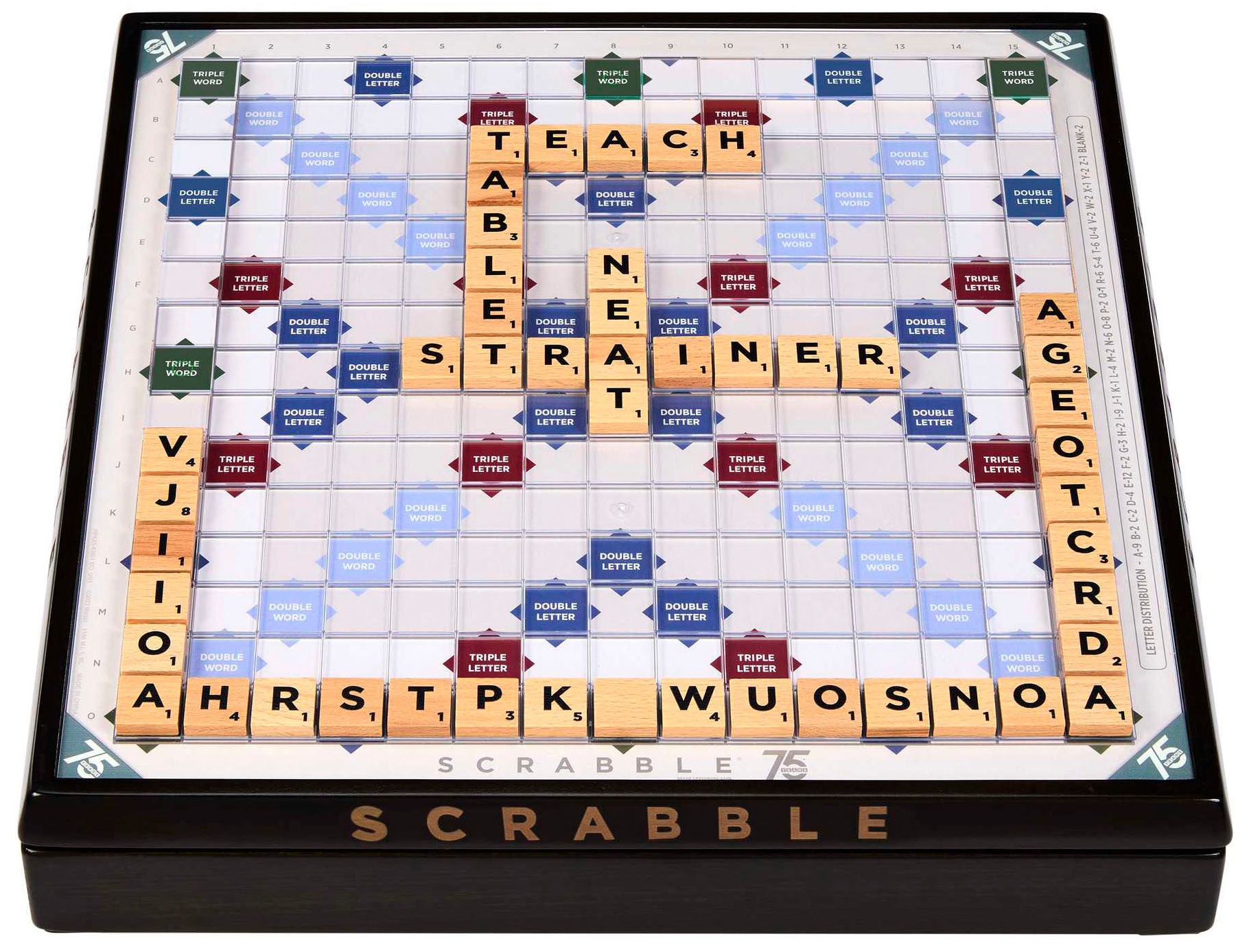 Mattel games Spiel »Scrabble, Sonderedition zum 75. Jubiläum«