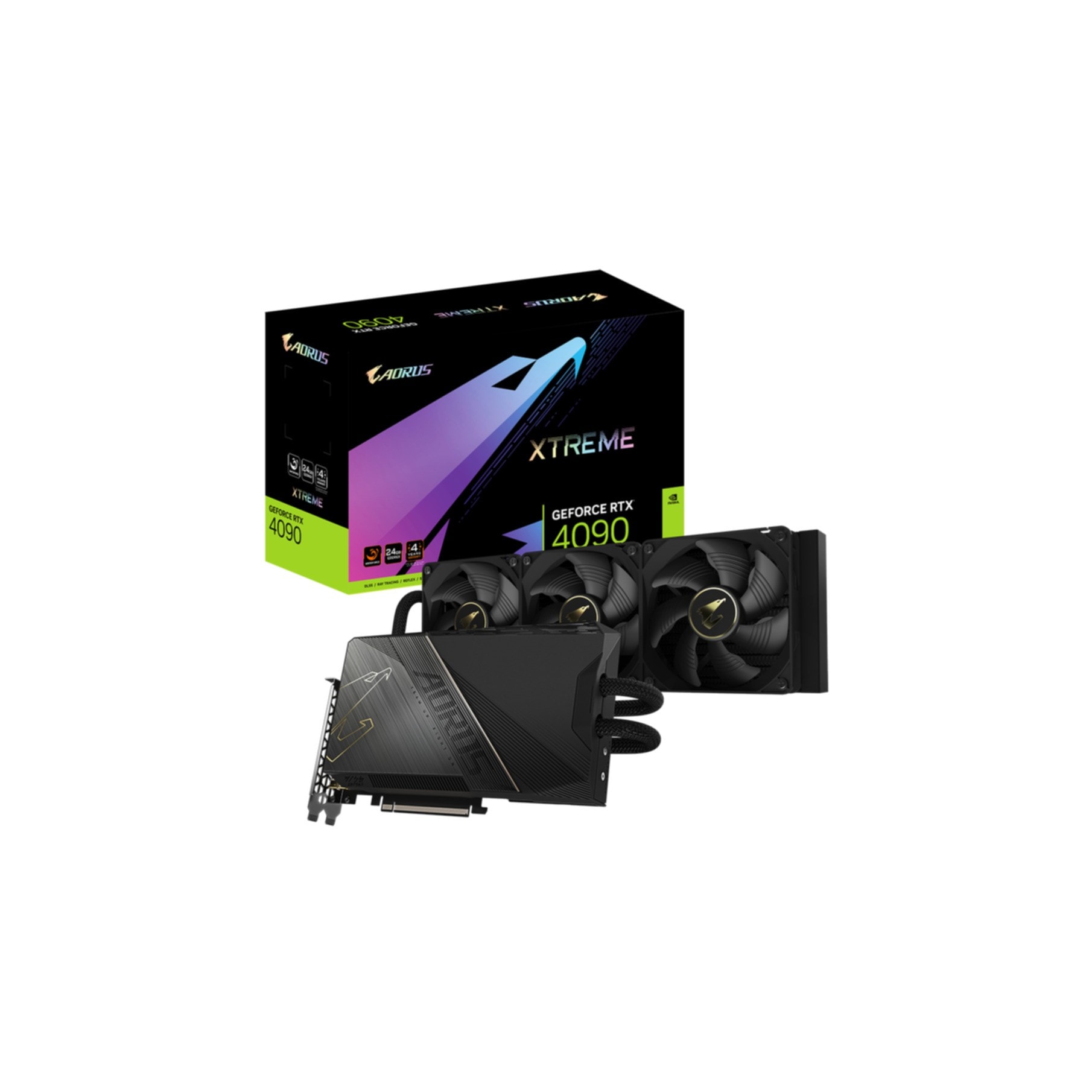 Grafikkarte »AORUS GeForce RTX 4090 XTREME WATERFORCE 24G«