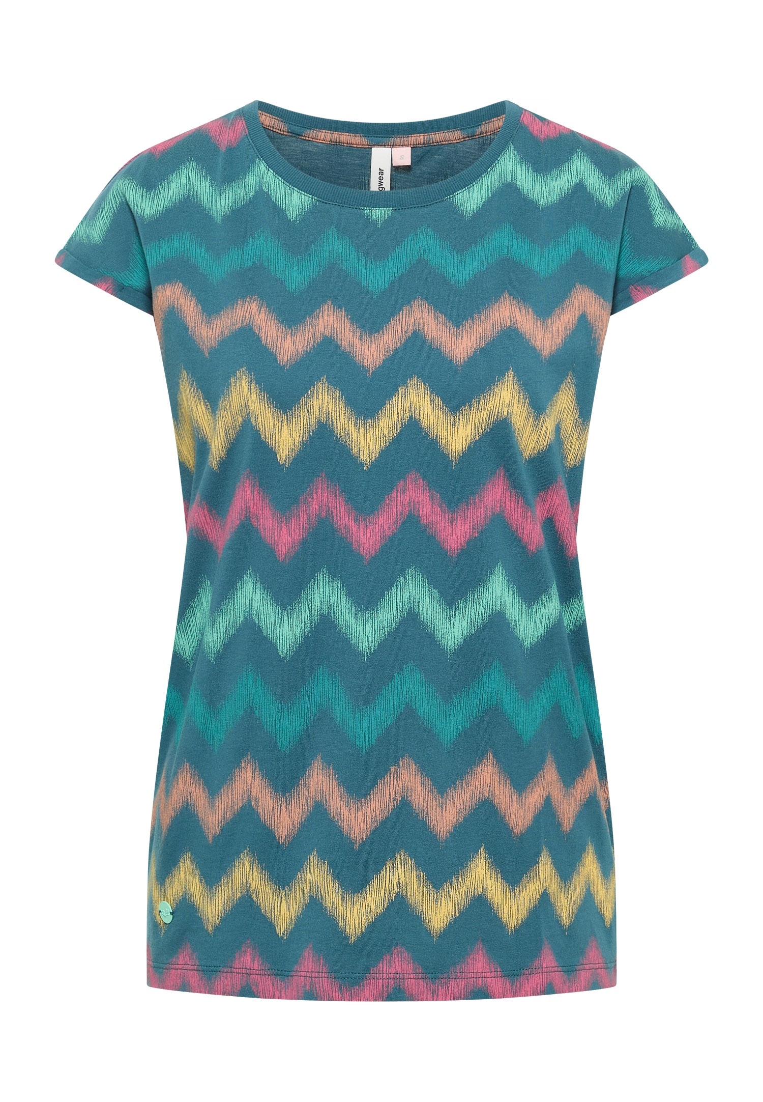 Ragwear Kurzarmshirt »DIONA PRINT« Bestseller aus Baumwoll-Modal-Mix mit allover Print