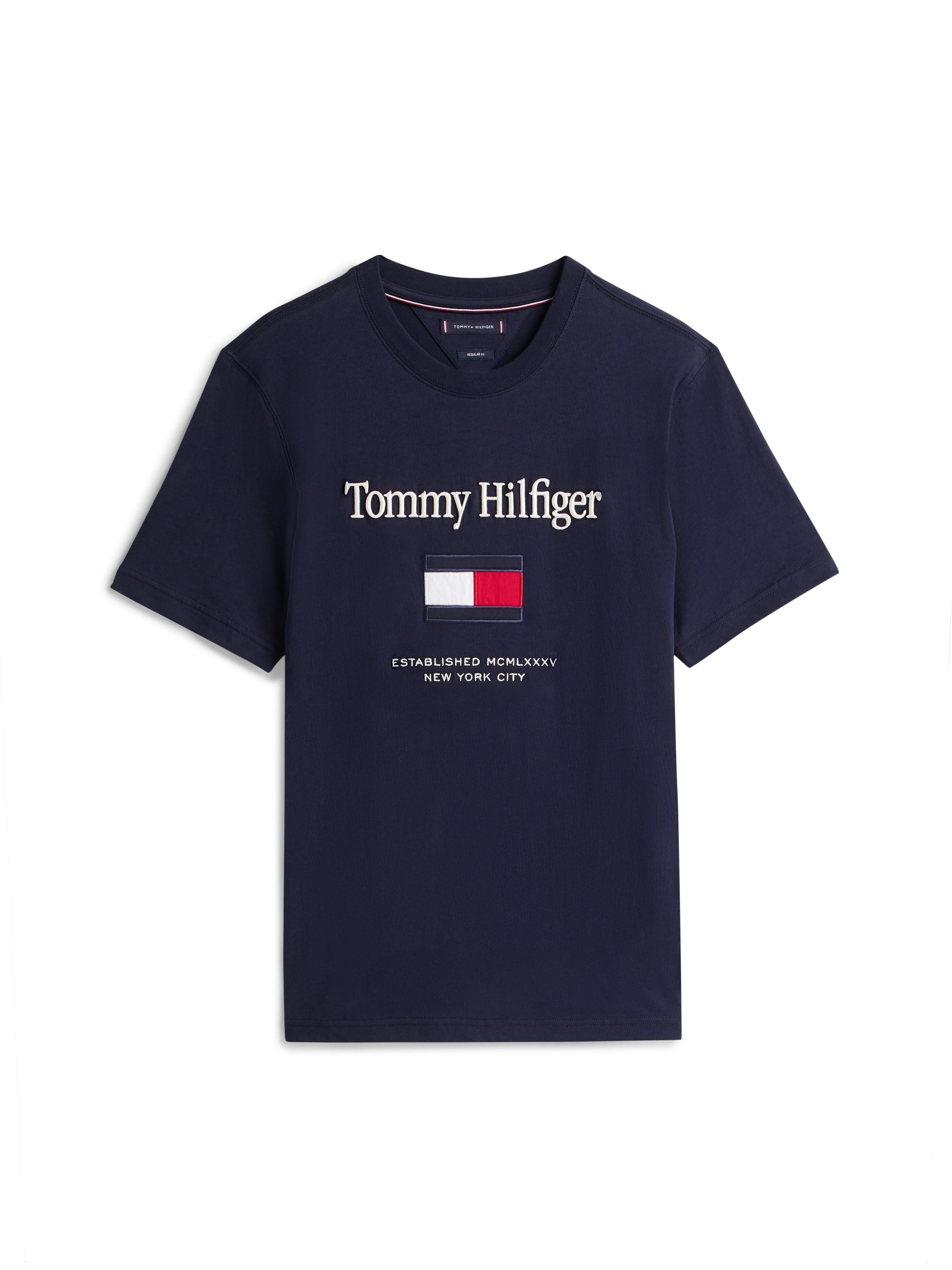 Tommy Hilfiger T-Shirt »TOMMY EMBRO FLAG«