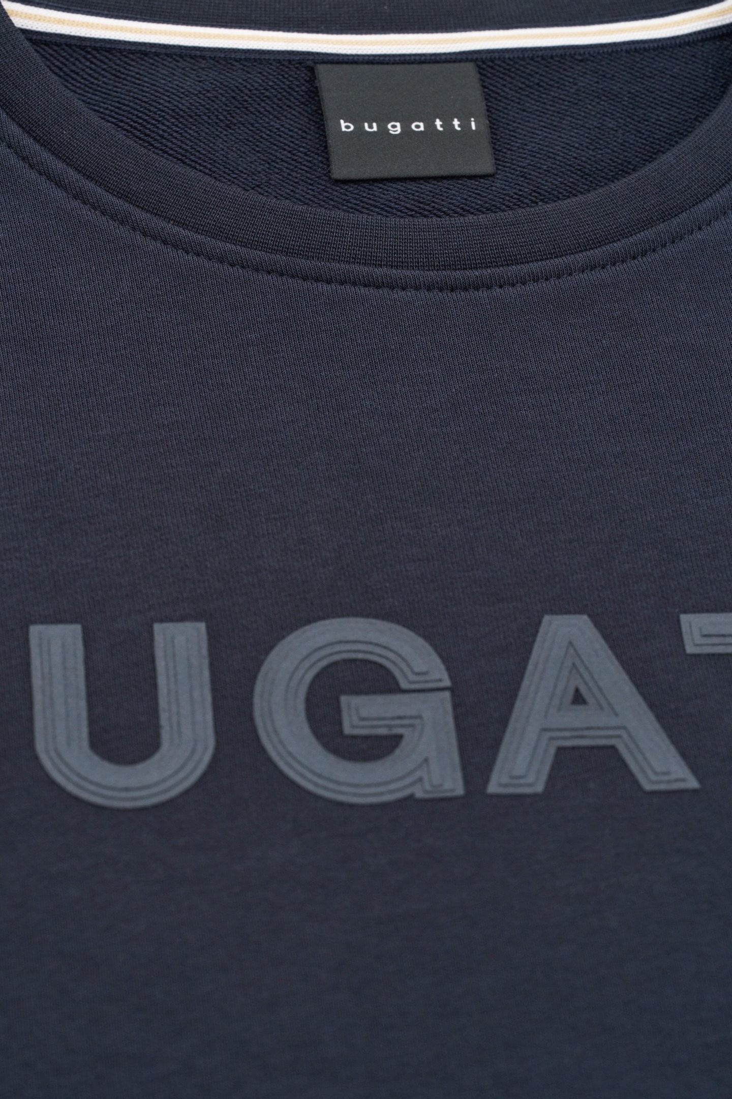 bugatti Sweatshirt, mit 3-D-Print