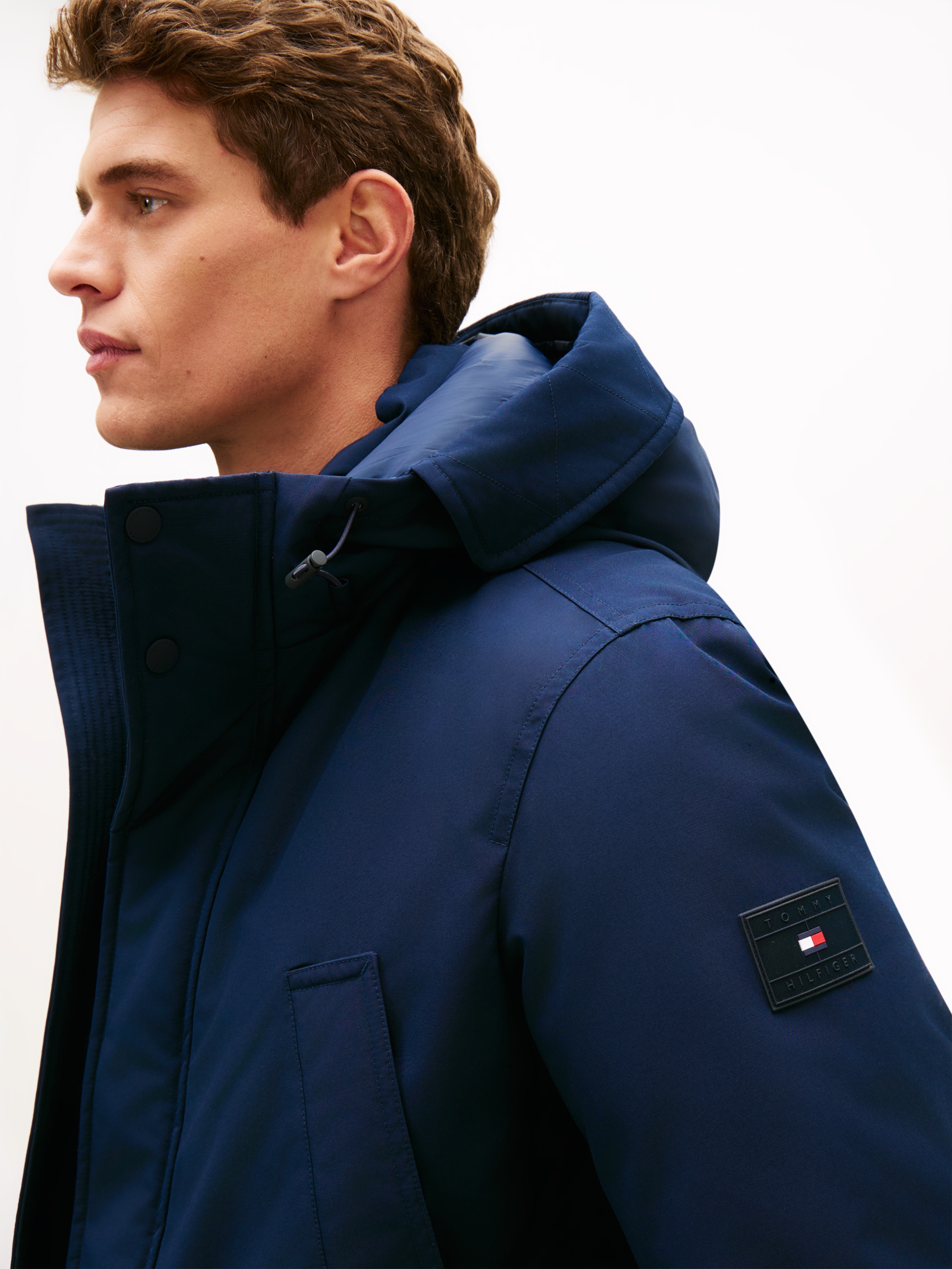 Tommy Hilfiger Parka »ROCKIE DOWN PARKA« mit Kapuze mit Daunenfüllung, regular fit