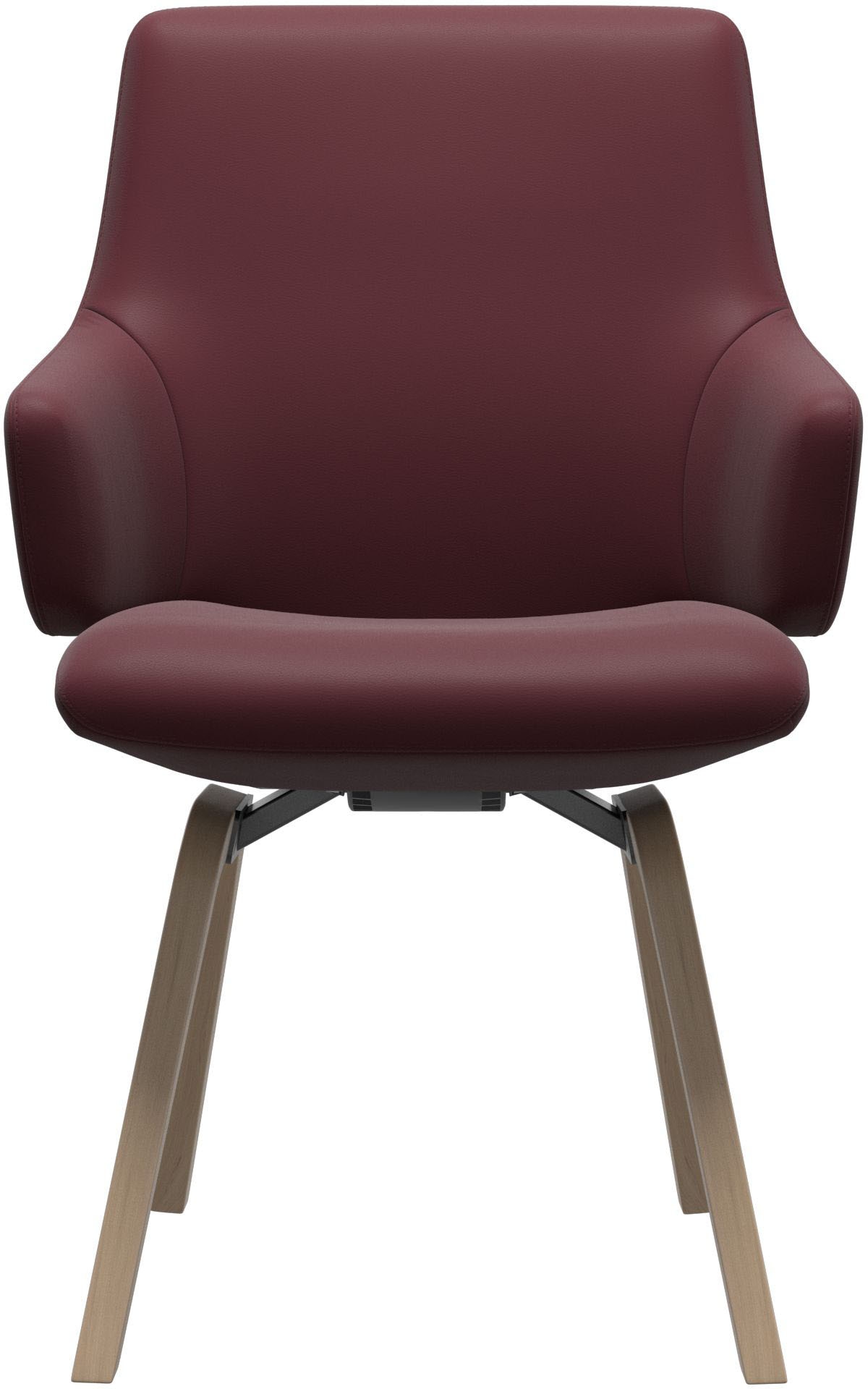Stressless® Polsterstuhl »Laurel«, Leder BATICK, Low Back mit Armlehne, Größe L, mit schräggestellten Beinen in Walnuss