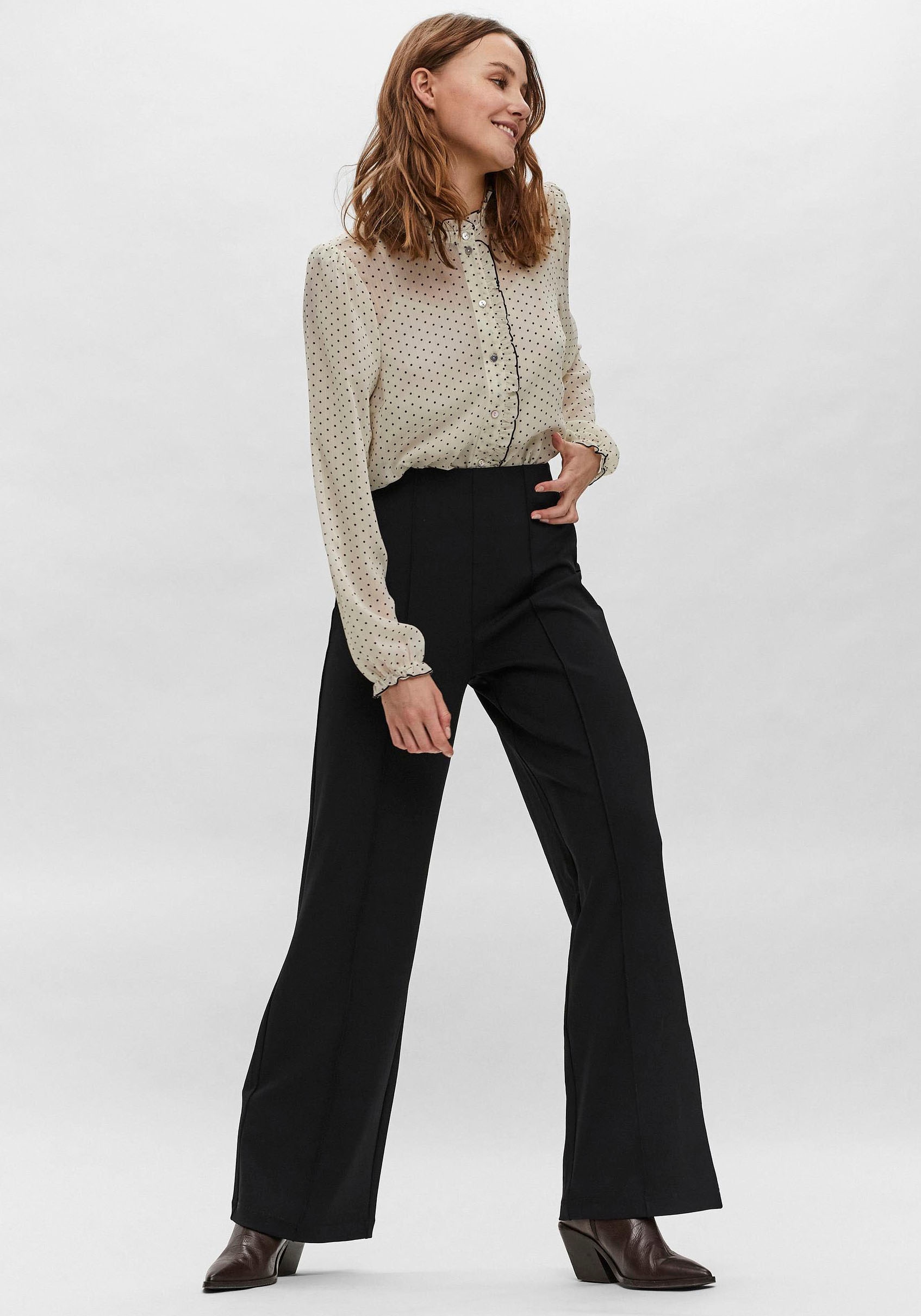 Vero Moda Schlupfhose »VMBECKY HR WIDE PULL ON PANT«