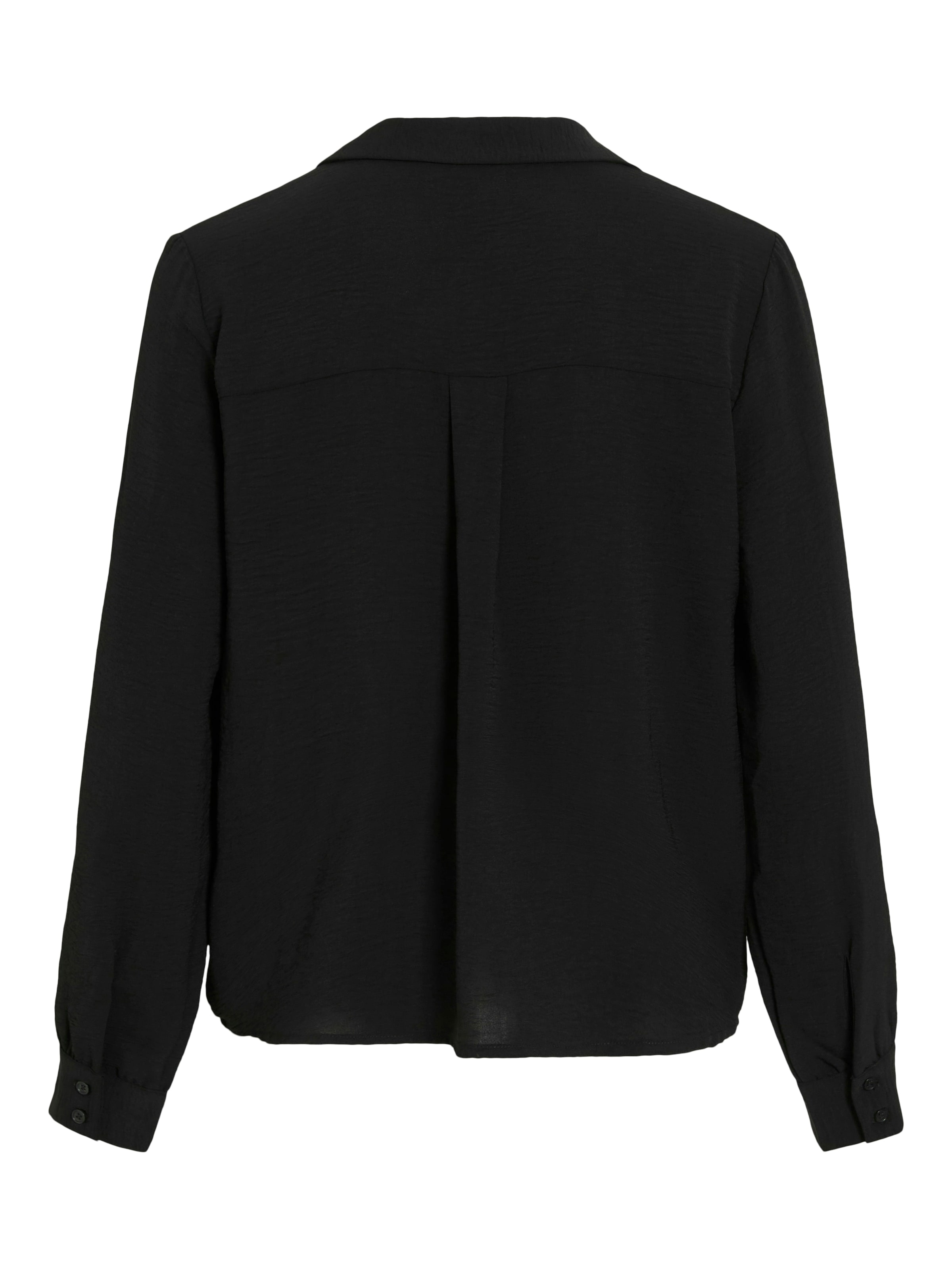 Vila Langarmbluse »VIJOSA L/S V-NECK SHIRT - NOOS«