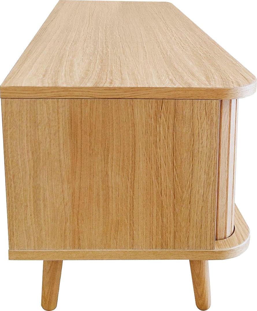 Woodman TV-Board »Rove«, besonderes Design, in zwei Breiten, mit Eichenholzfurnier
