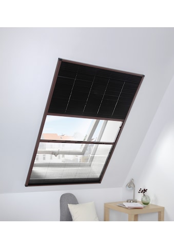 hecht international Insektenschutzrollo »für Dachfenster«, transparent, mit Plissee,... kaufen