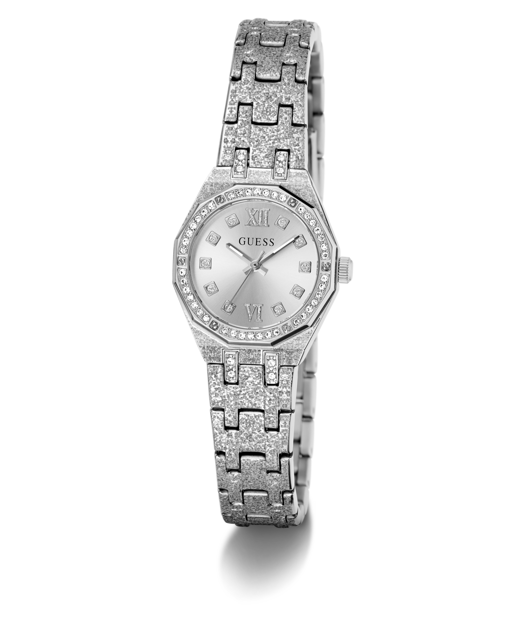 Guess Quarzuhr »PIXIE« Armbanduhr, Damenuhr, Edelstahlarmband, analog
